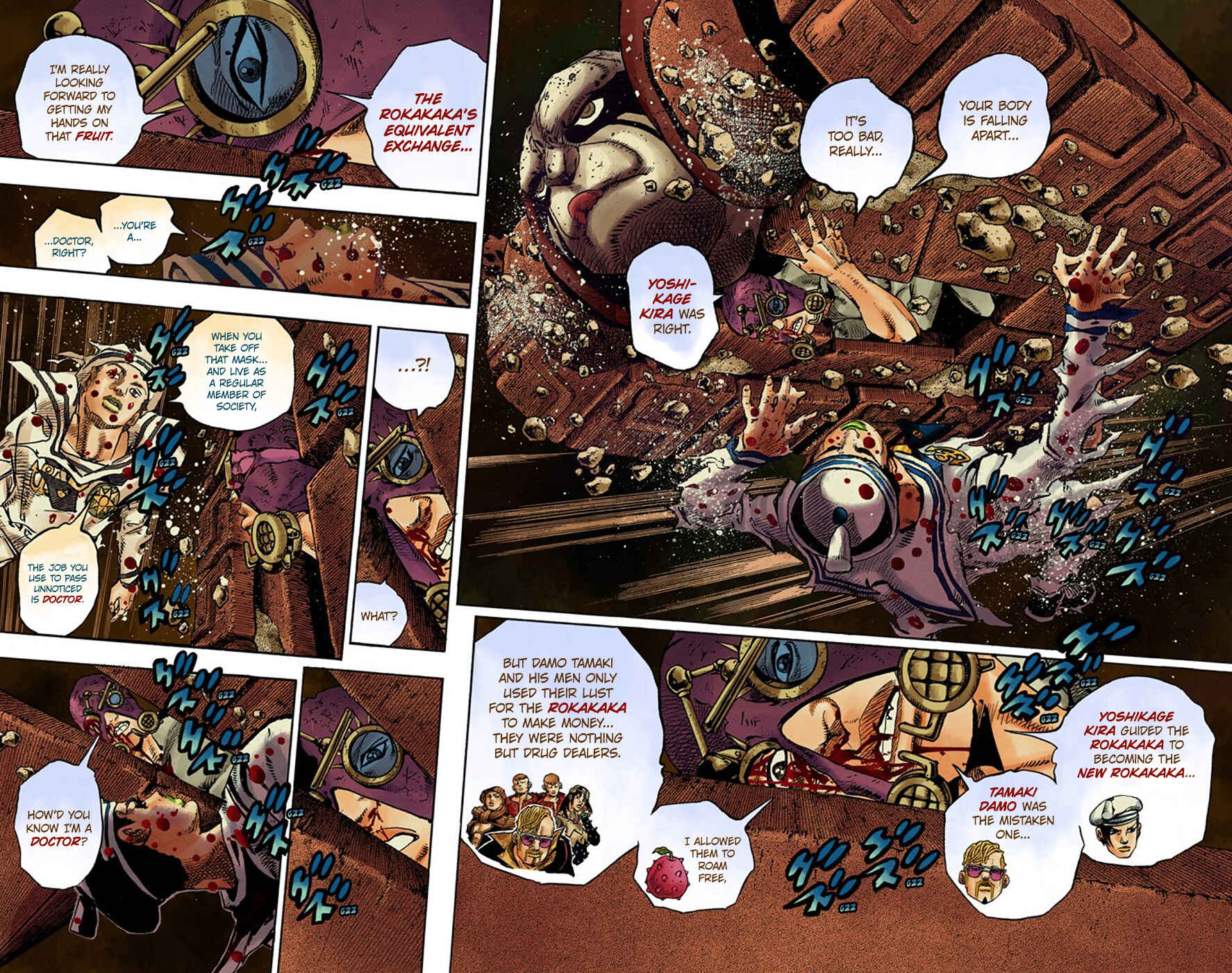 JoJo no Kimyou na Bouken: Part 8 - JoJolion Color-ban Chapter 70 - Page 4