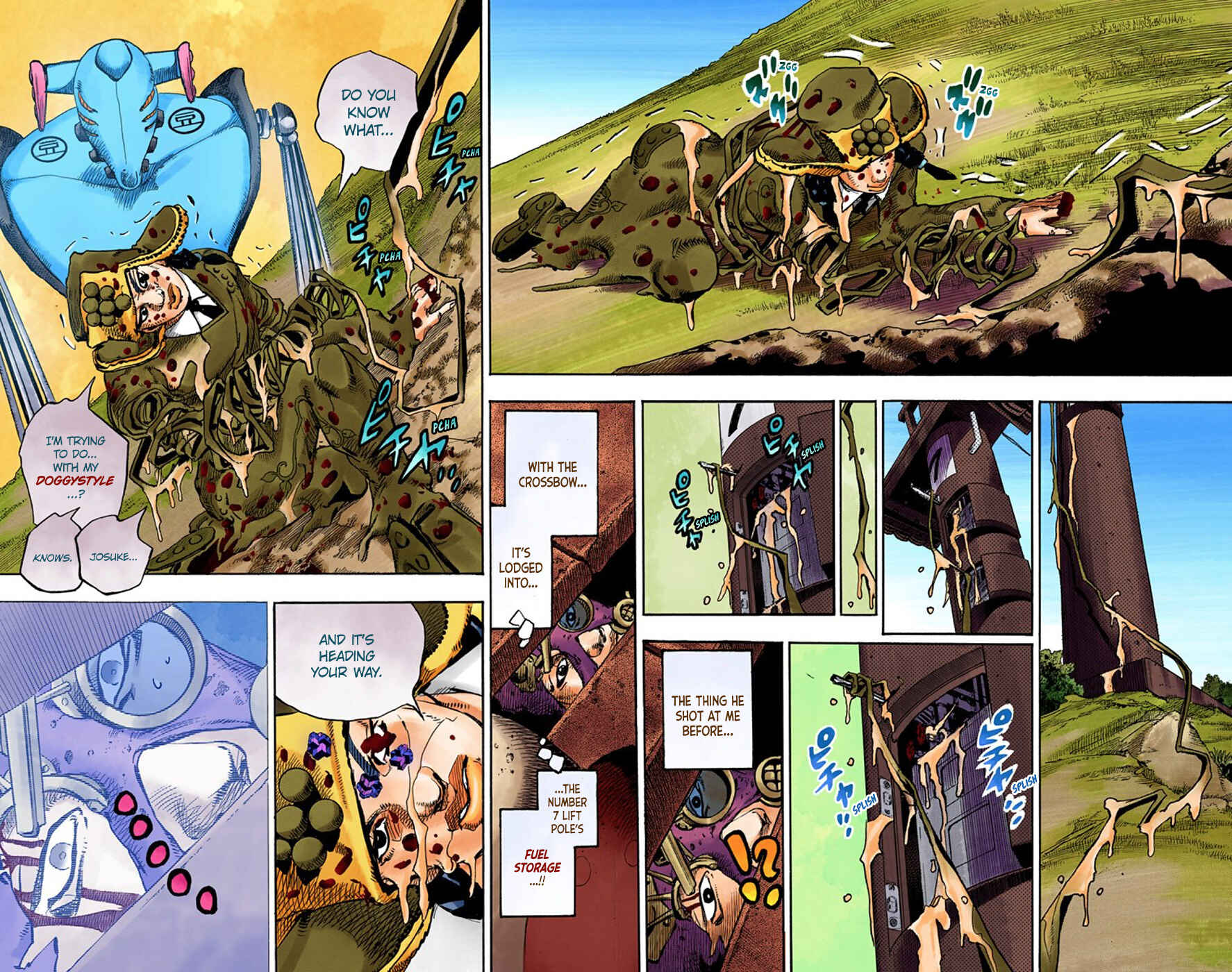 JoJo no Kimyou na Bouken: Part 8 - JoJolion Color-ban Chapter 70 - Page 7