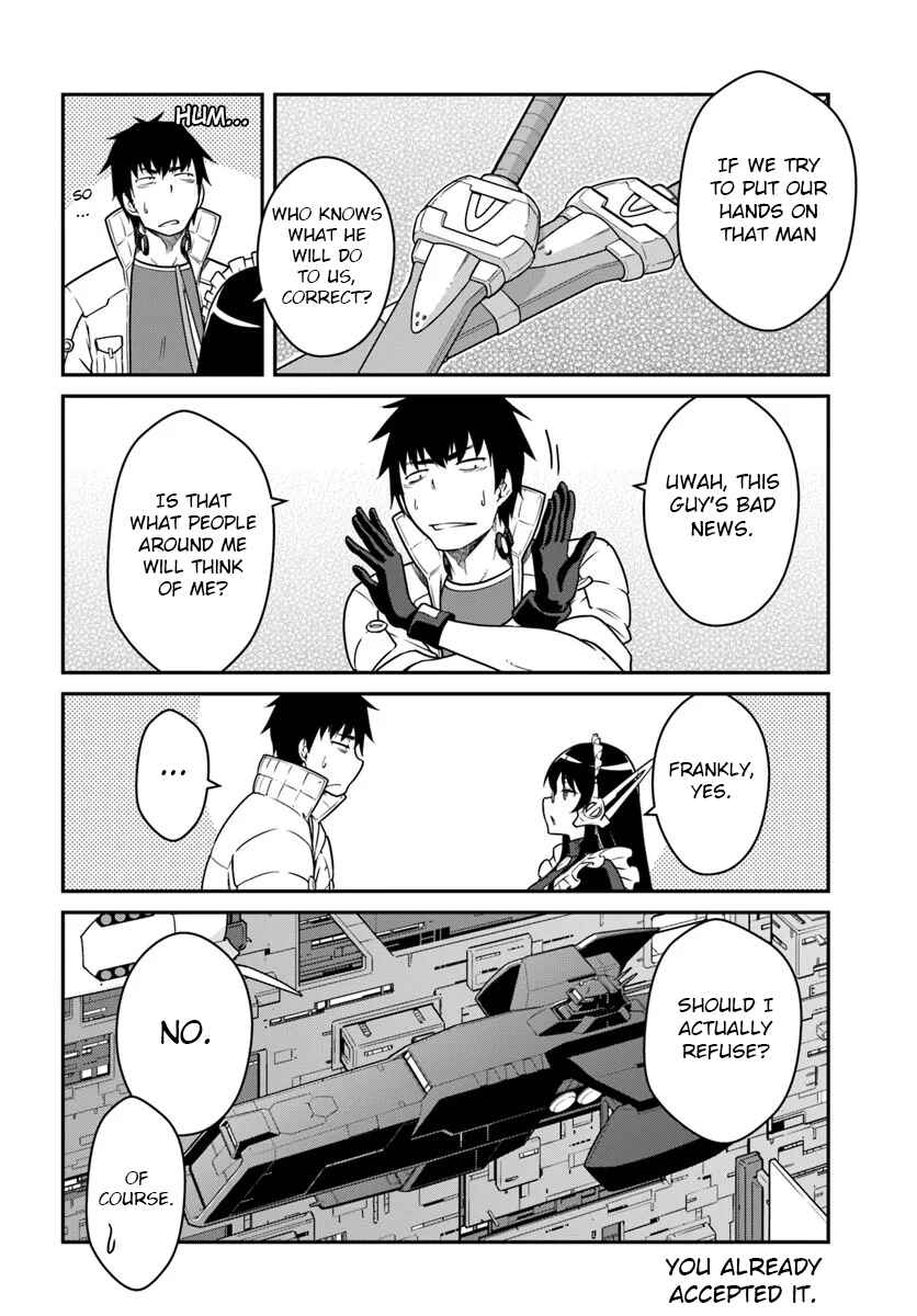 Mezametara Saikyou Soubi to Uchuusen-mochi datta node, Ikkodate Mezashite Youhei to shite Jiyuu ni Ikitai Chapter 52.2 - Page 13