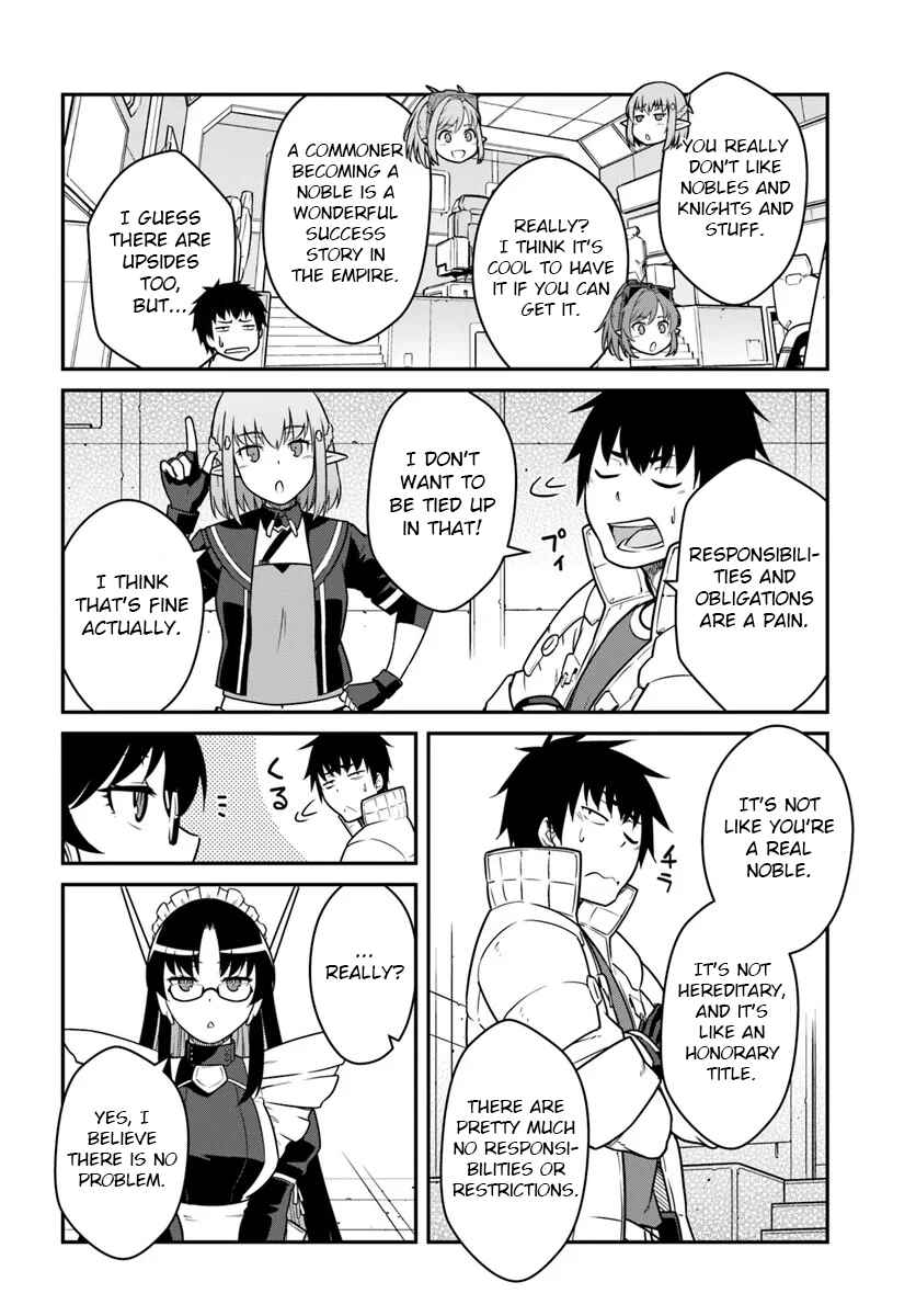 Mezametara Saikyou Soubi to Uchuusen-mochi datta node, Ikkodate Mezashite Youhei to shite Jiyuu ni Ikitai Chapter 52.2 - Page 9