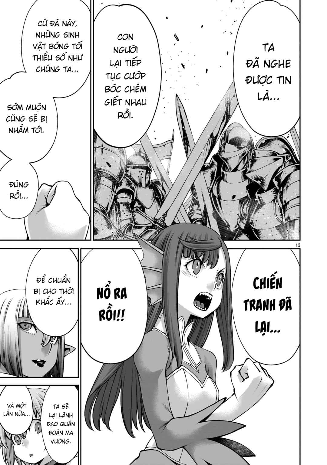 Saikyou Skill "Inochigoi" de Kuyashii Kedo Musou Shichau Moto Maou-sama no Sekai Seifuku Katsudou Chapter 24 - Page 11