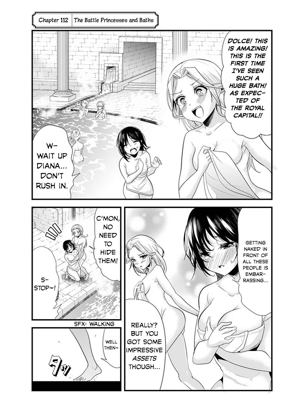 Ima made ichido mo Onna Atsukaisareta Koto ga nai Onnakishi o Onna Atsukai Suru Chapter 112 - Page 1