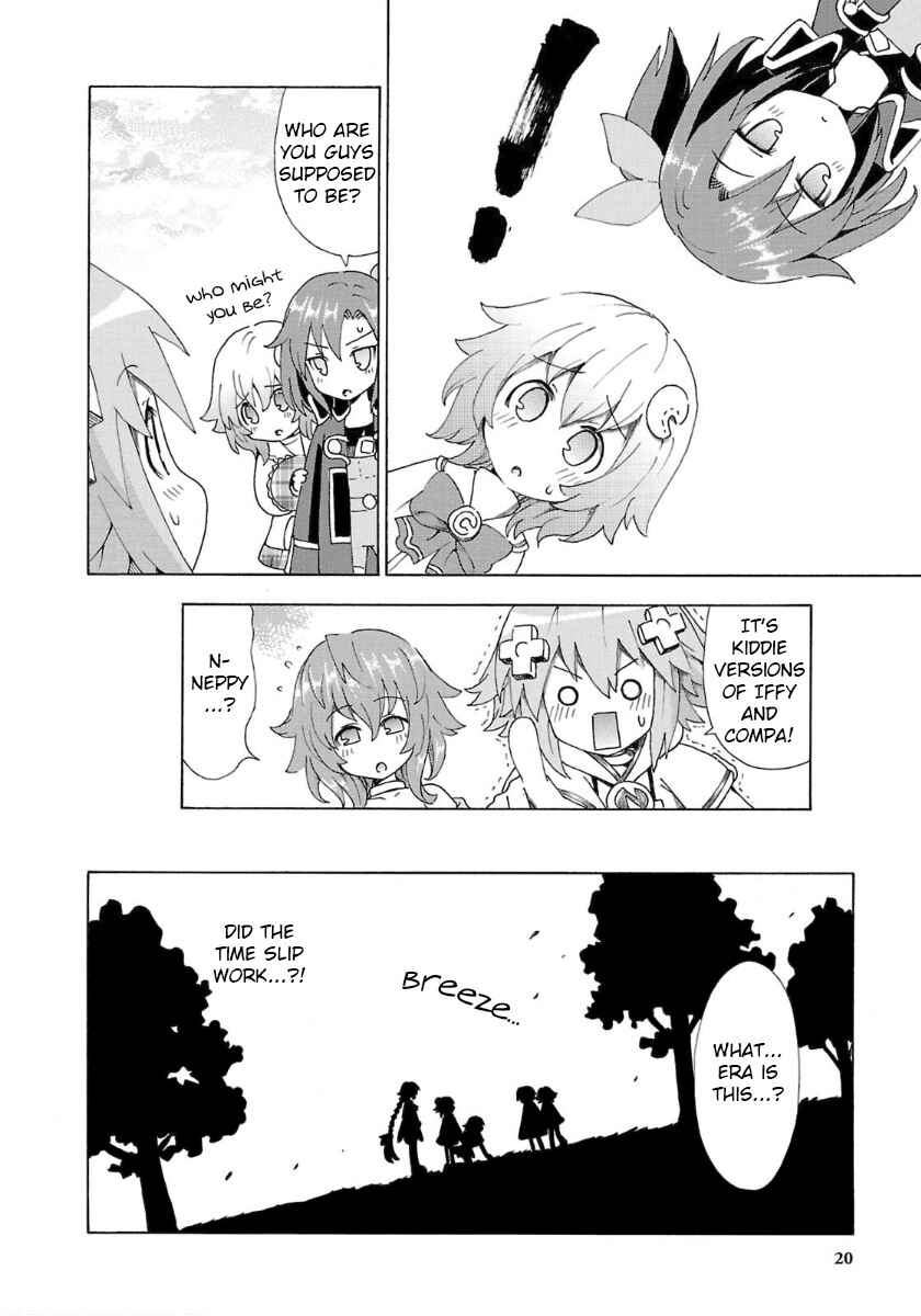 Choujigen Game Neptune - Megami Tsuushin Chapter 28 - Page 22