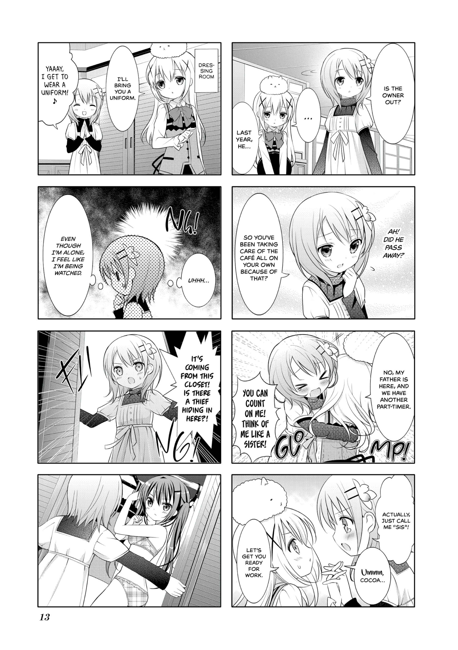 Gochuumon wa Usagi desu ka? Chapter 1 - Page 5