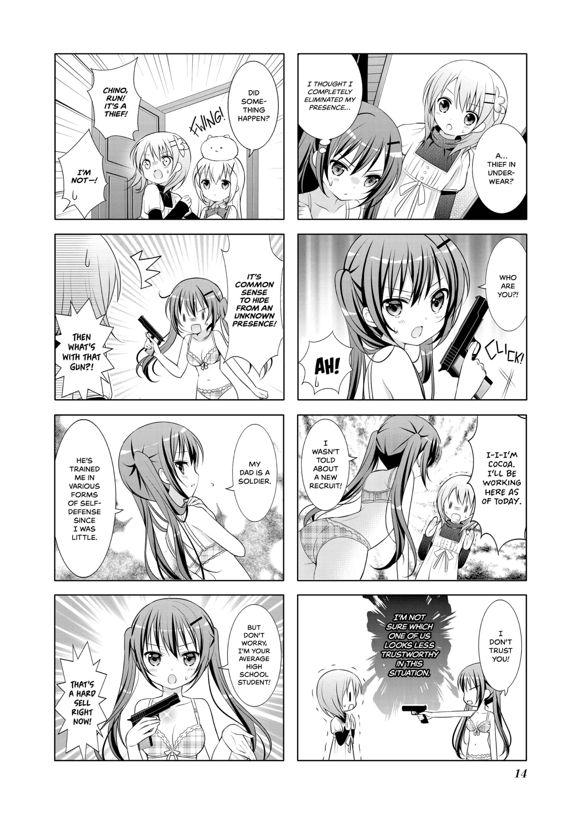 Gochuumon wa Usagi desu ka? Chapter 1 - Page 6