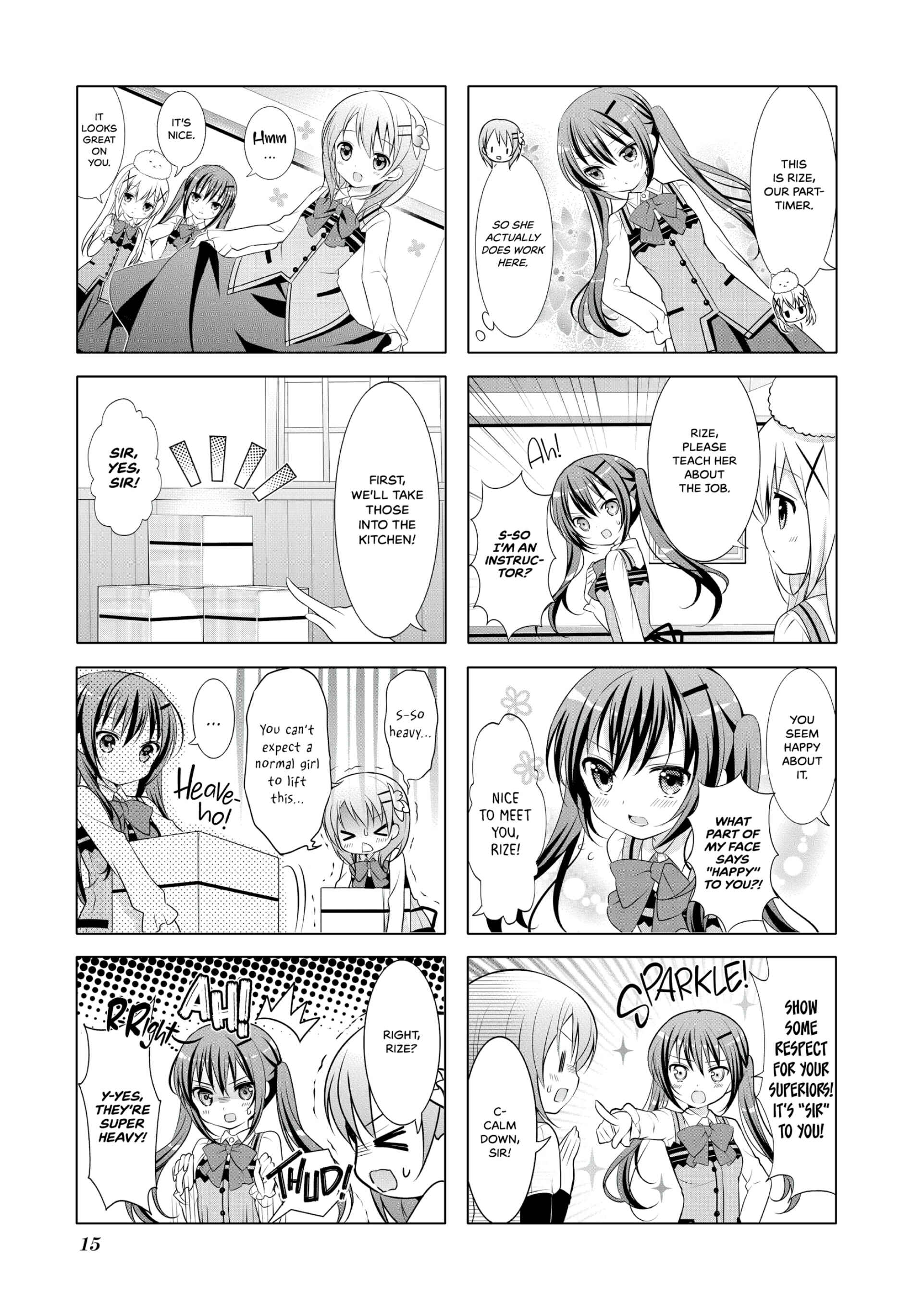 Gochuumon wa Usagi desu ka? Chapter 1 - Page 7