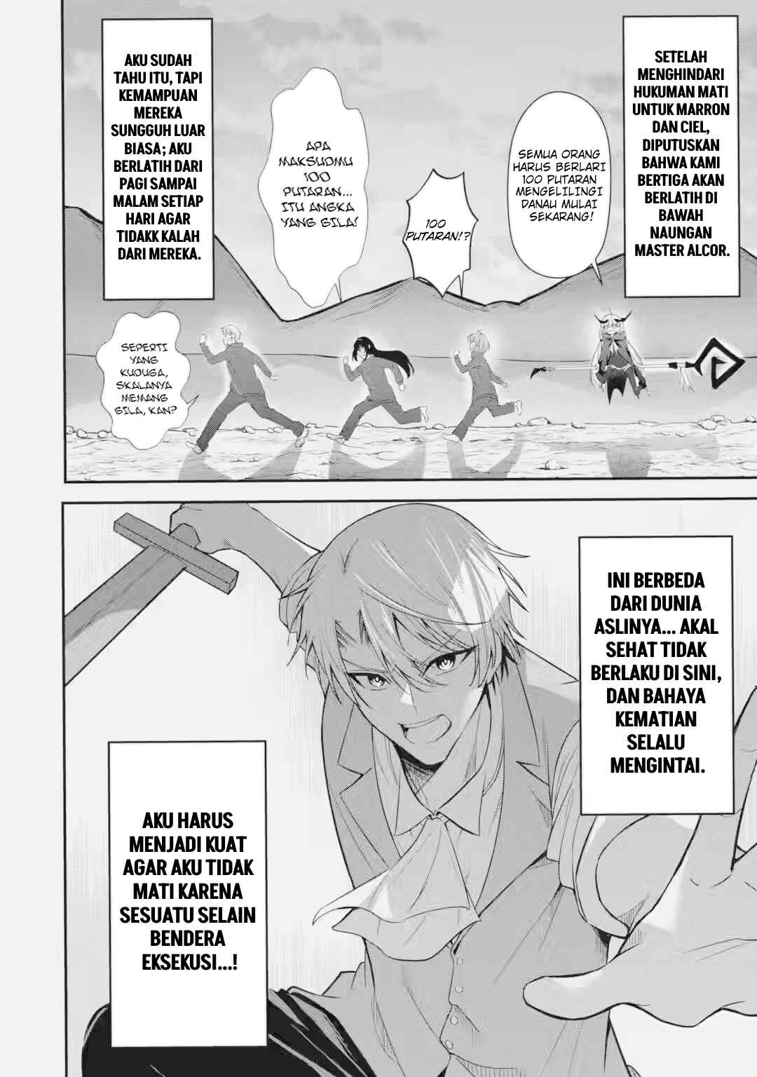 Shokei Flag no Akuyaku Kizoku ni Tensei Shita ga, Shinitakunai node Yami Mahou o Kiwamete Heroine-tachi o Sukuimasu Chapter 3.3 - Page 7