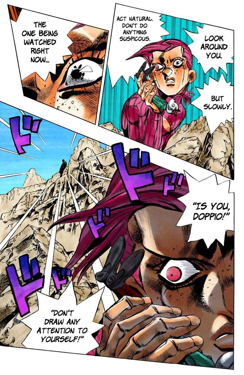 JoJo no Kimyou na Bouken: Part 5 - Ougon no Kaze Color-ban Chapter 103 - Page 17
