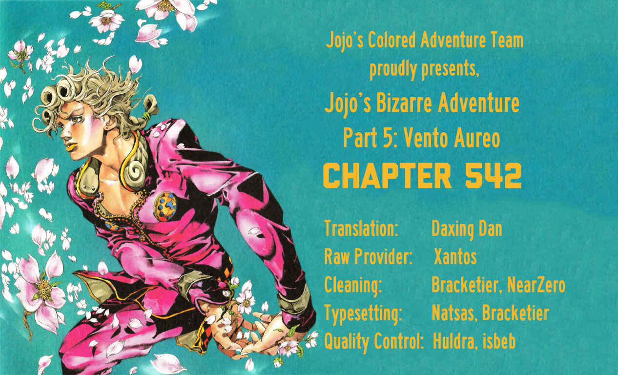JoJo no Kimyou na Bouken: Part 5 - Ougon no Kaze Color-ban Chapter 103 - Page 19