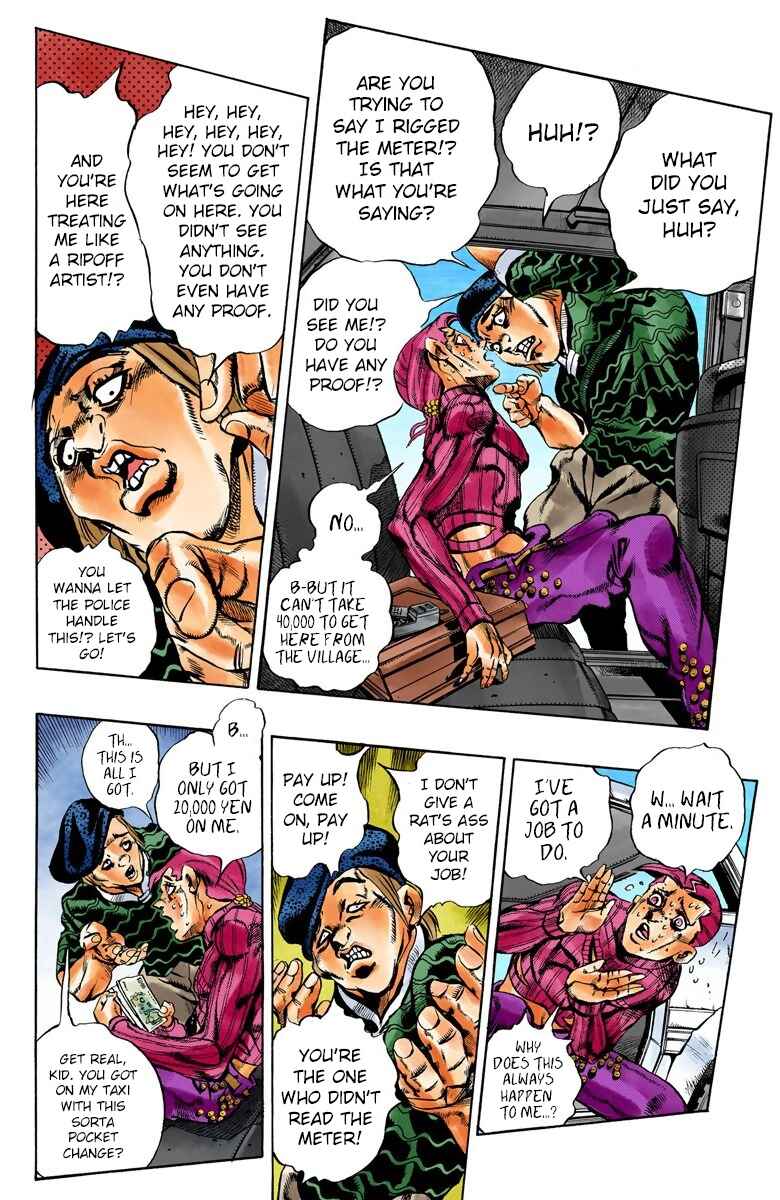 JoJo no Kimyou na Bouken: Part 5 - Ougon no Kaze Color-ban Chapter 103 - Page 8