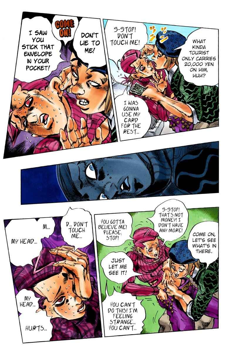JoJo no Kimyou na Bouken: Part 5 - Ougon no Kaze Color-ban Chapter 103 - Page 9