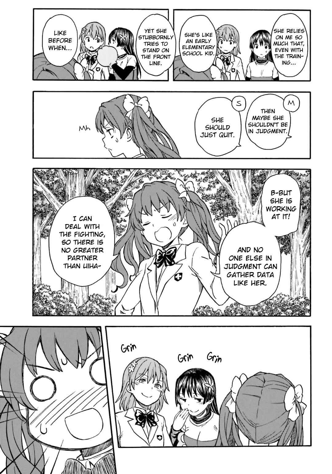 Toaru Majutsu no Index Gaiden: Toaru Kagaku no Railgun Chapter 102 - Page 13