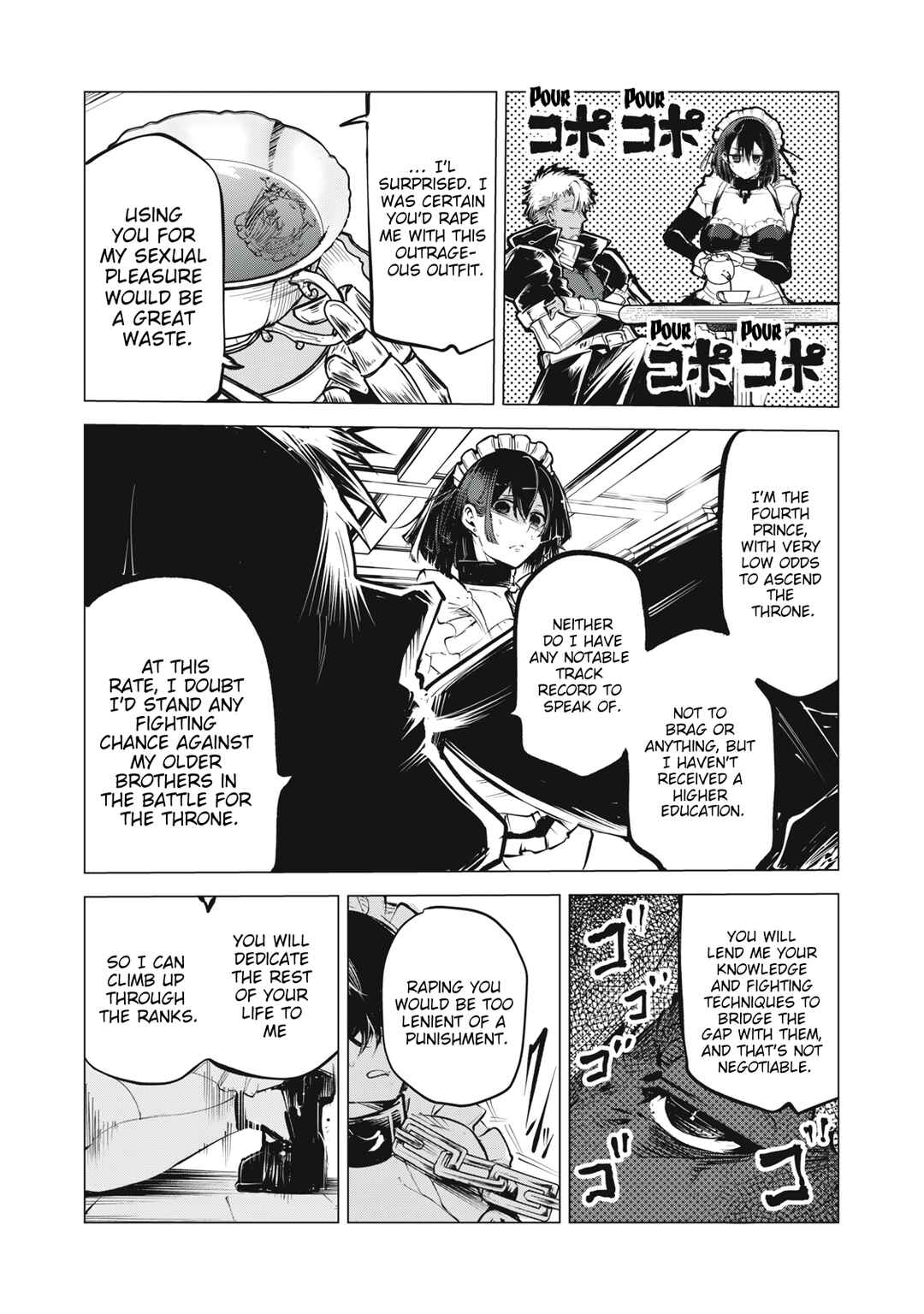Kuni wo Owareta Ryuushi-san, Hirowareta Ringoku de Ukkari Musou Shite Shimau. ~Jakushou Kokka ga Tairiku Saikyou no Ryuu no Rakuen ni Naru made~ Chapter 13 - Page 14