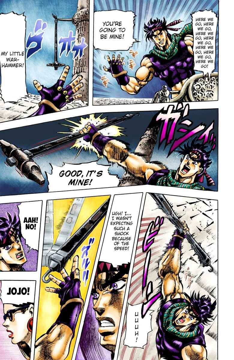 JoJo no Kimyou na Bouken: Part 2 - Sentou Chouryuu Color-ban Chapter 54 - Page 16