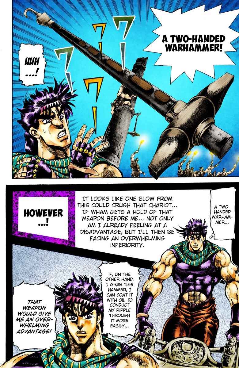 JoJo no Kimyou na Bouken: Part 2 - Sentou Chouryuu Color-ban Chapter 54 - Page 6