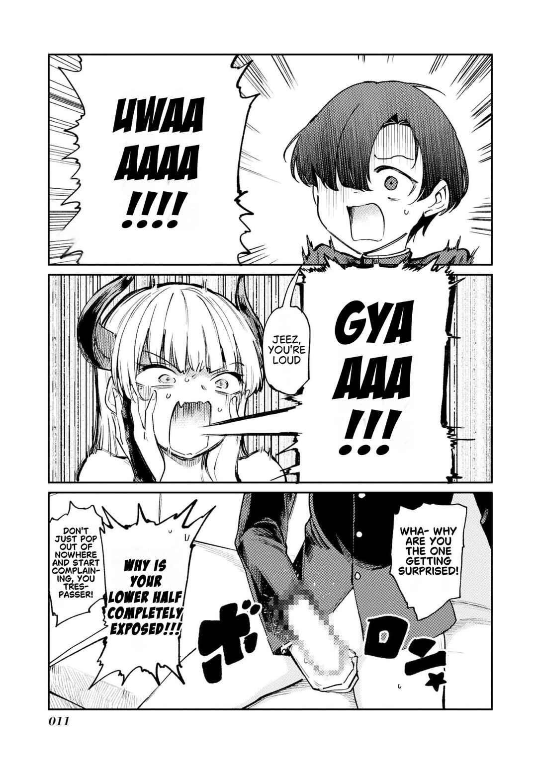 Keppeki Succubus wa ××× ga Okirai Chapter 1 - Page 11