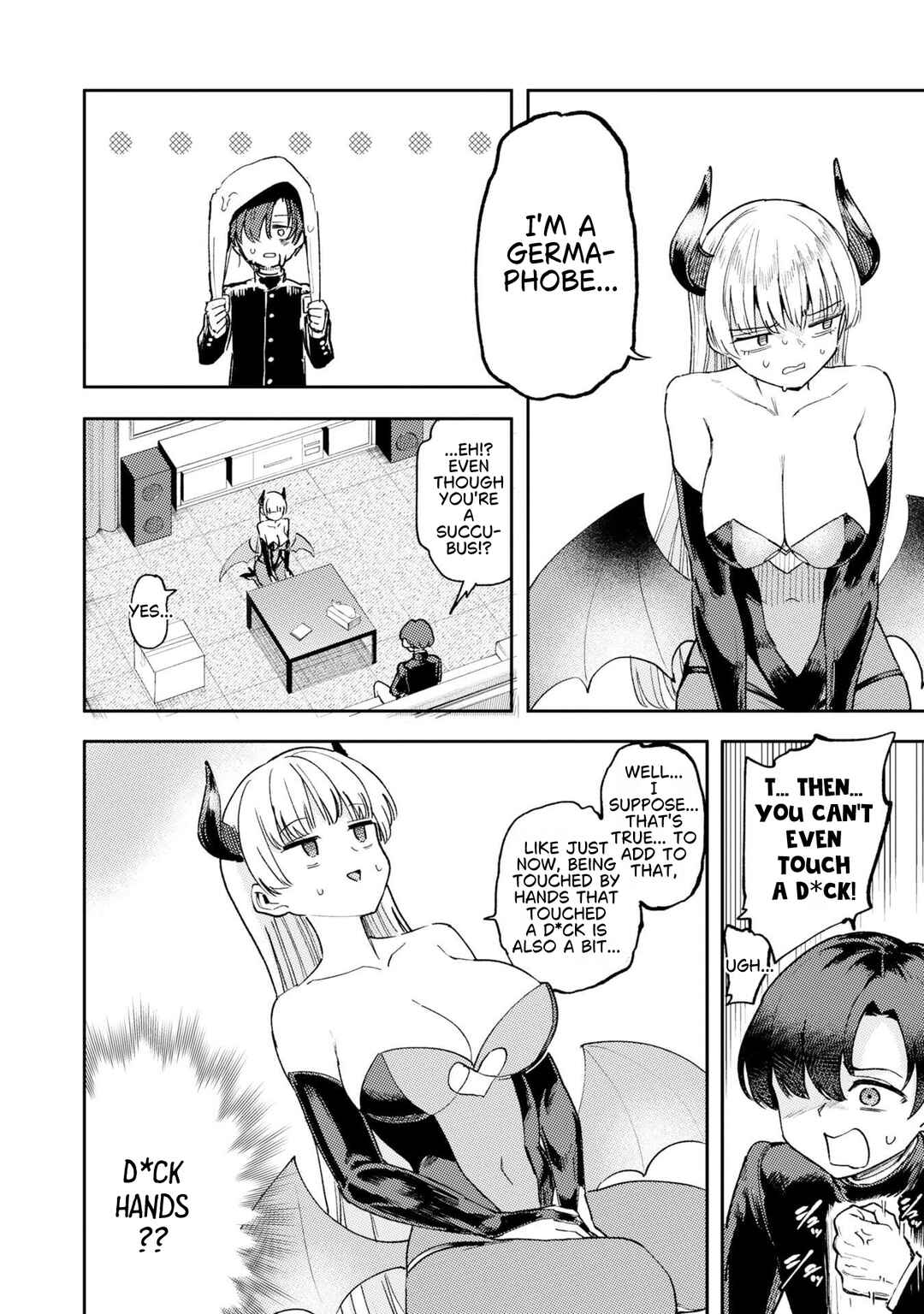 Keppeki Succubus wa ××× ga Okirai Chapter 1 - Page 18