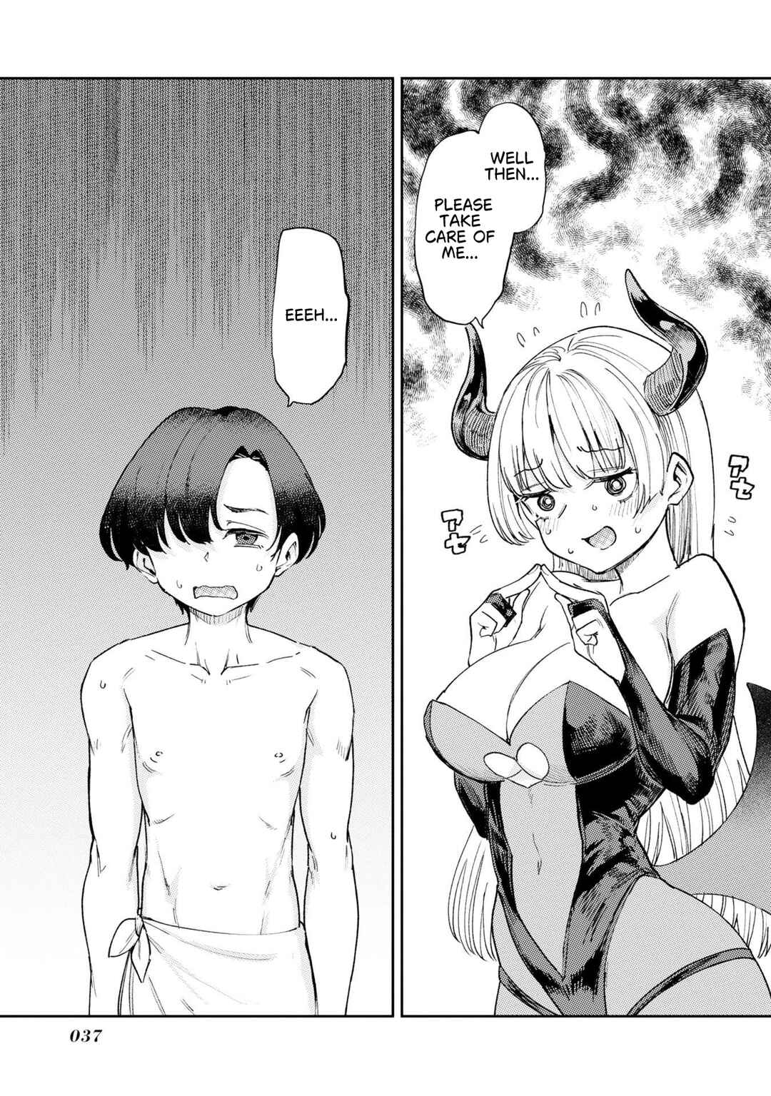 Keppeki Succubus wa ××× ga Okirai Chapter 1 - Page 37