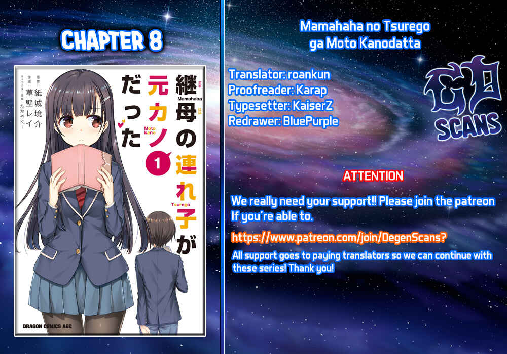 Mamahaha no Tsurego ga Moto Kanodatta Chapter 8.1 - Page 1