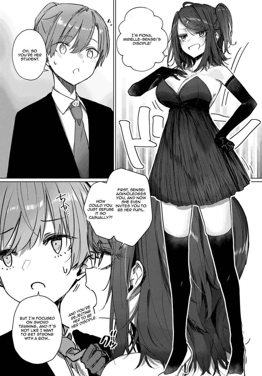 Doukyo Shiteiru Kensei no Onna Shishou ga Kawaisugite Mainichi Shiawase desu Chapter 9.1 - Page 2