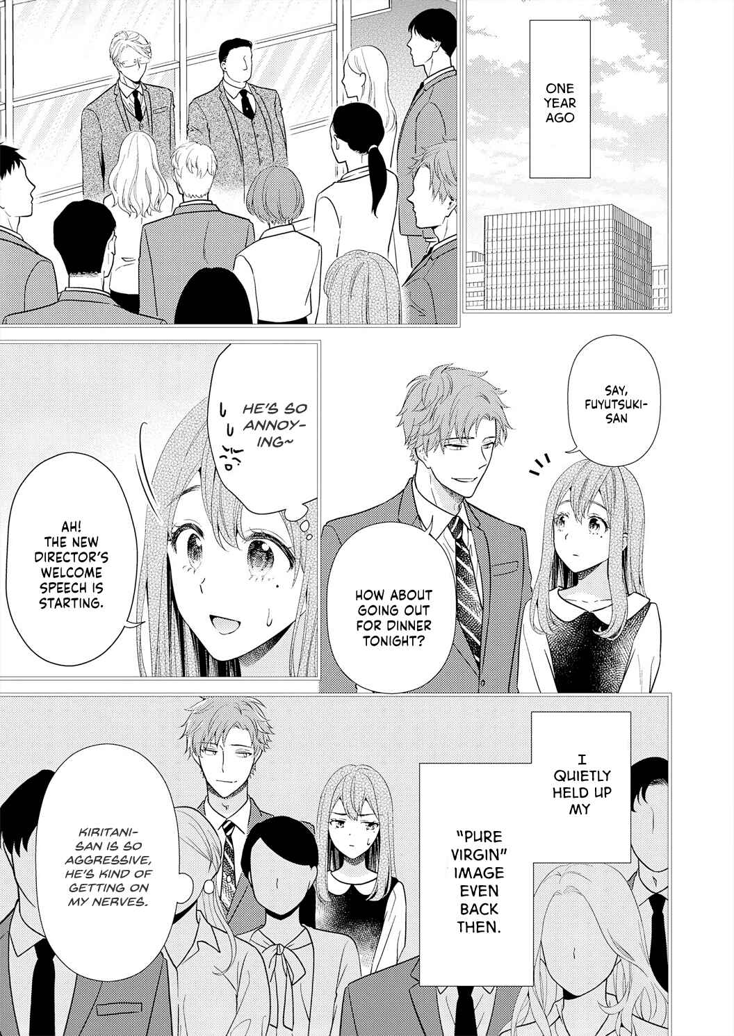 'Ecchi Shitai' to Itte Kure - Seijin (?) Buchou to Junshin (?) OL Chapter 5 - Page 8