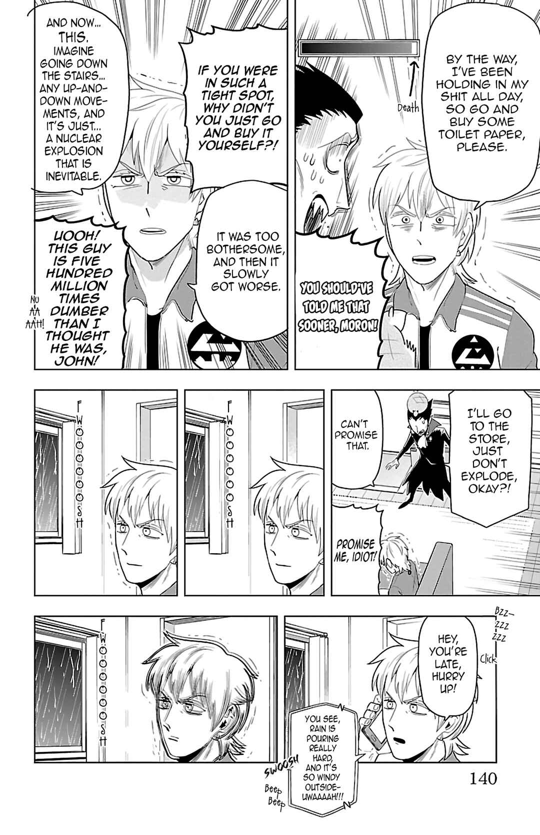 Kyuuketsuki Sugu Shinu Chapter 71 - Page 8