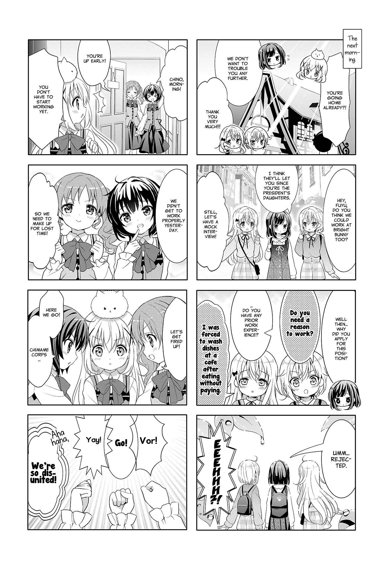 Gochuumon wa Usagi desu ka? Chapter 130 - Page 8