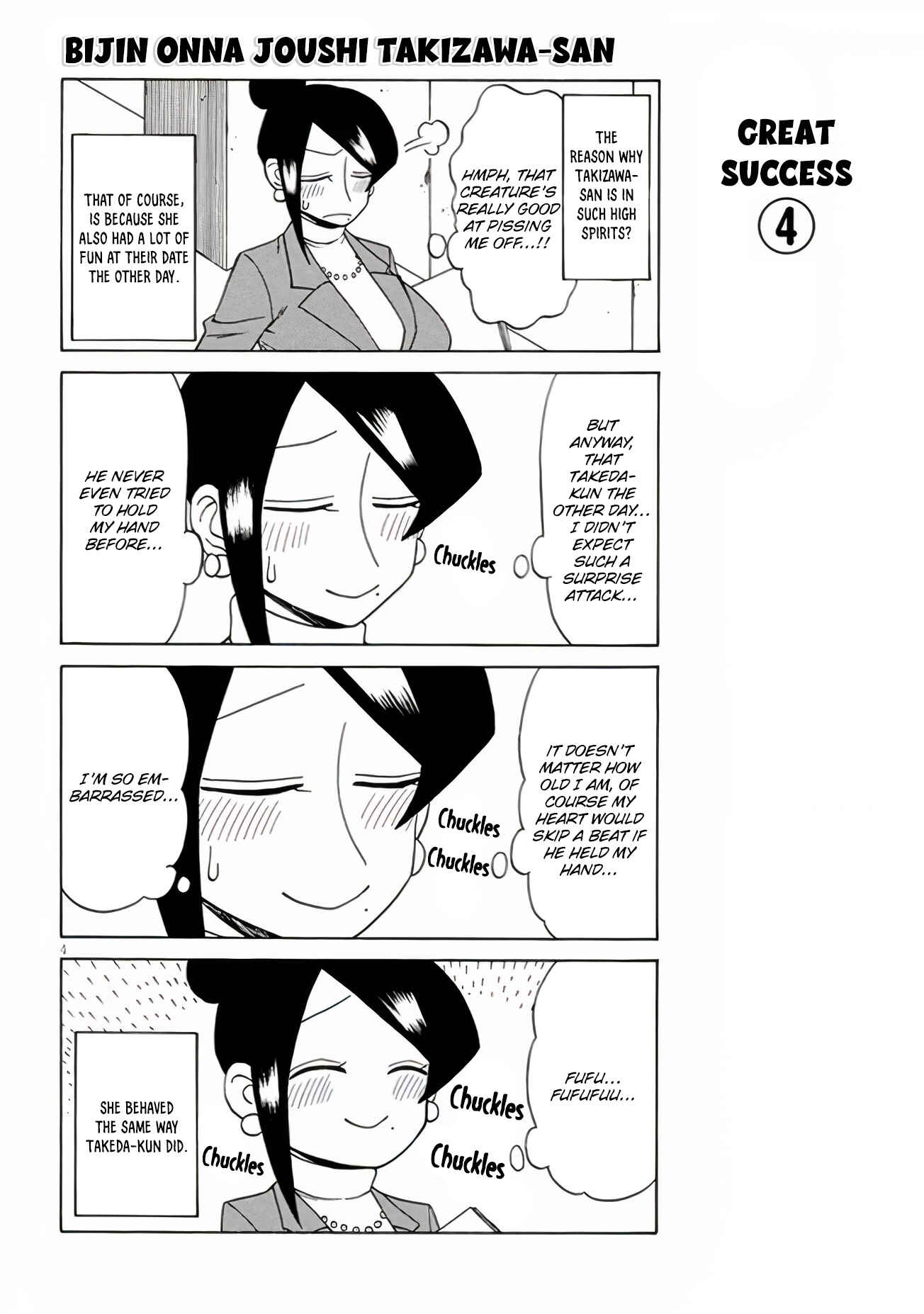 Bijin Onna Joushi Takizawa-san Chapter 110 - Page 4
