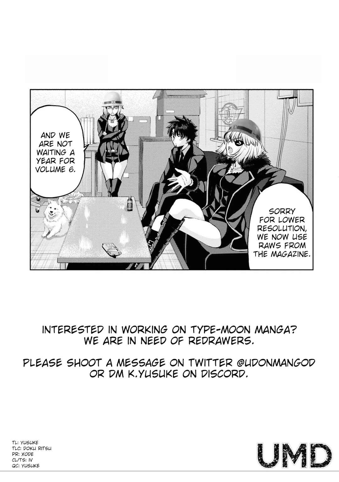 Fate/Grand Order -Epic of Remnant- Pseudo-Singularity I: Quarantined Territory of Malice, Shinjuku - Shinjuku Phantom Incident Chapter 22.1 - Page 9