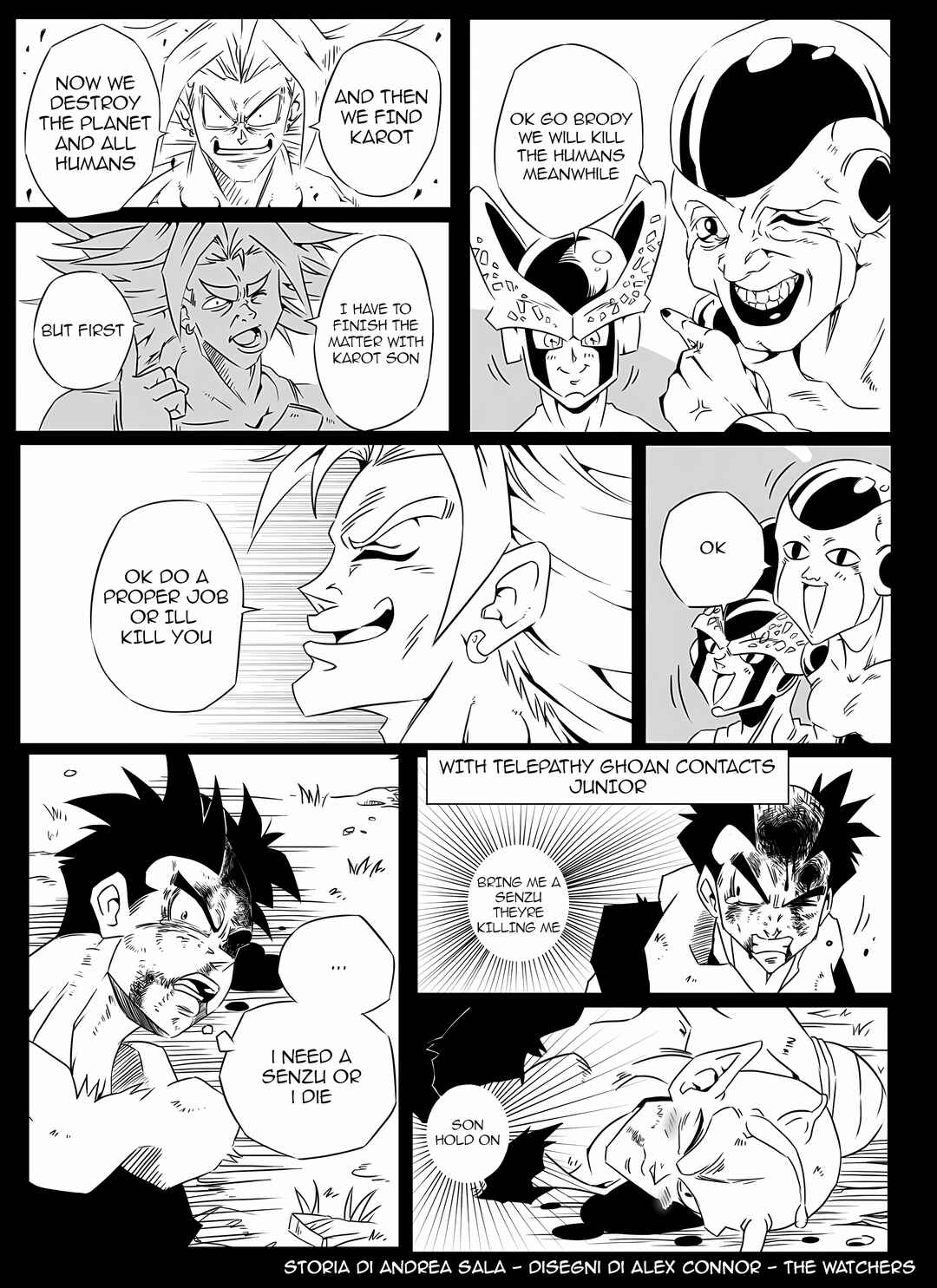 Dragon Ball Z - The Super Warrior Saiyan Warrior Chapter 2 - Page 7