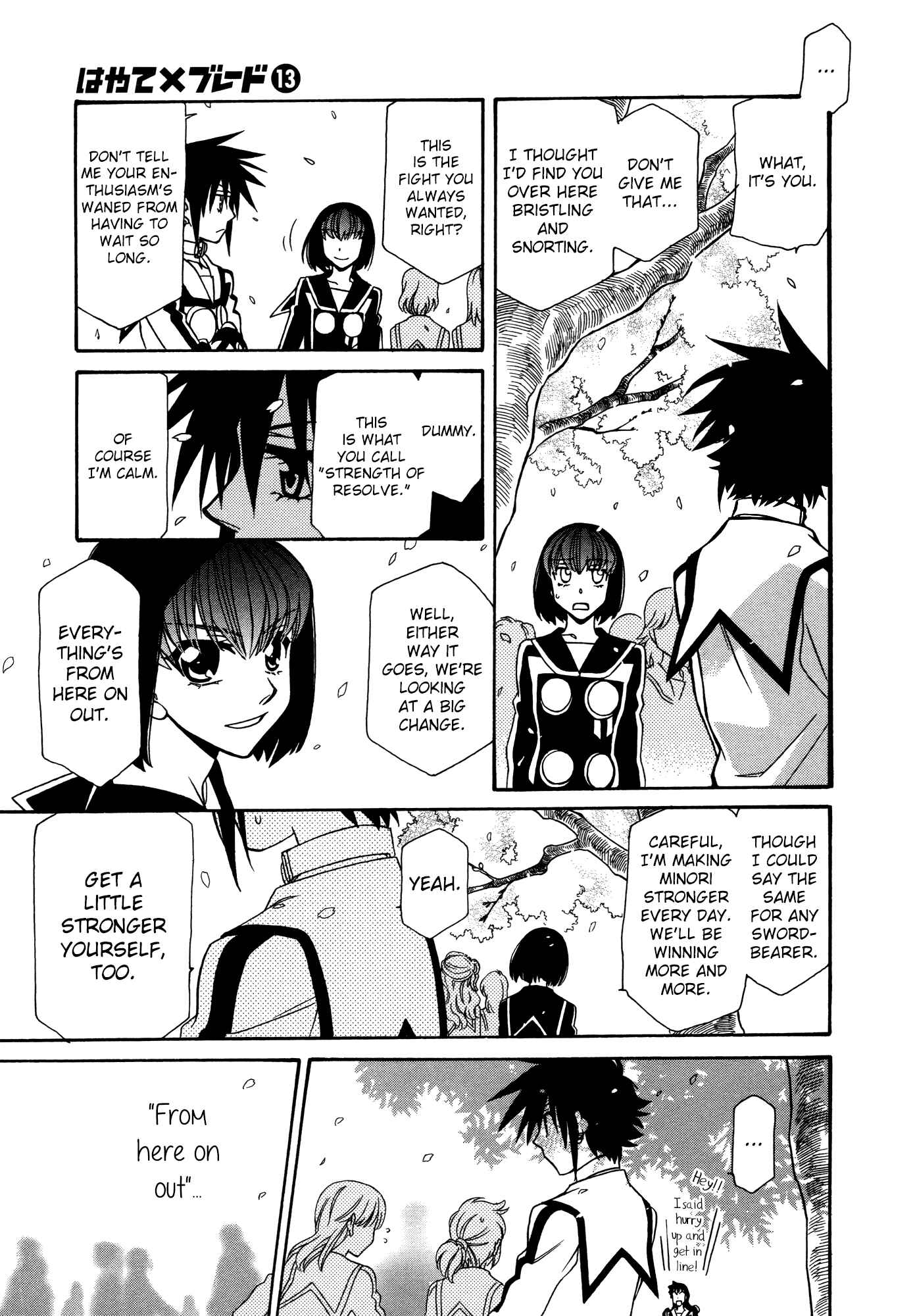 Hayate x Blade Chapter 72 - Page 34