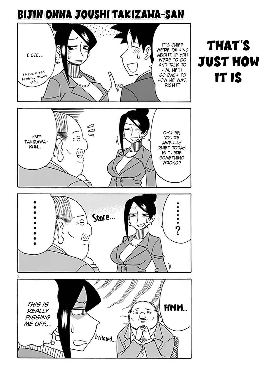 Bijin Onna Joushi Takizawa-san Chapter 105 - Page 2