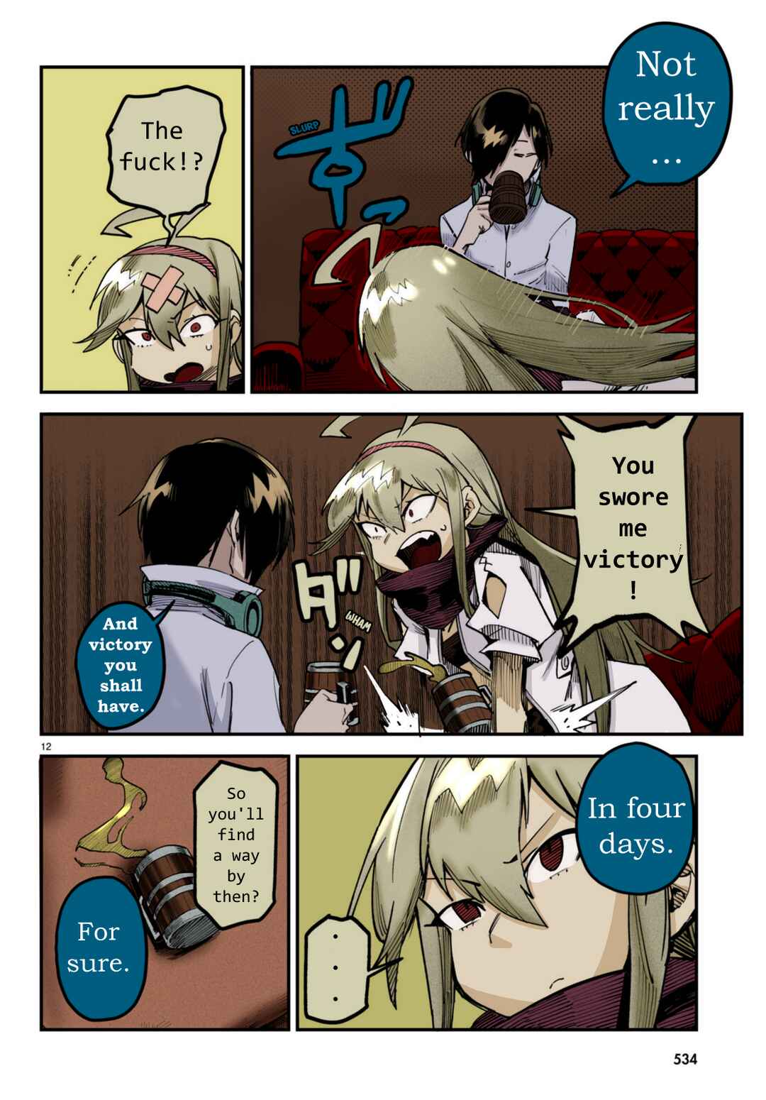 Reincarnation Coliseum: The Weakest Skill Conquers the Strongest Women and Creates a Harem (Fan Colored) Chapter 4 - Page 13