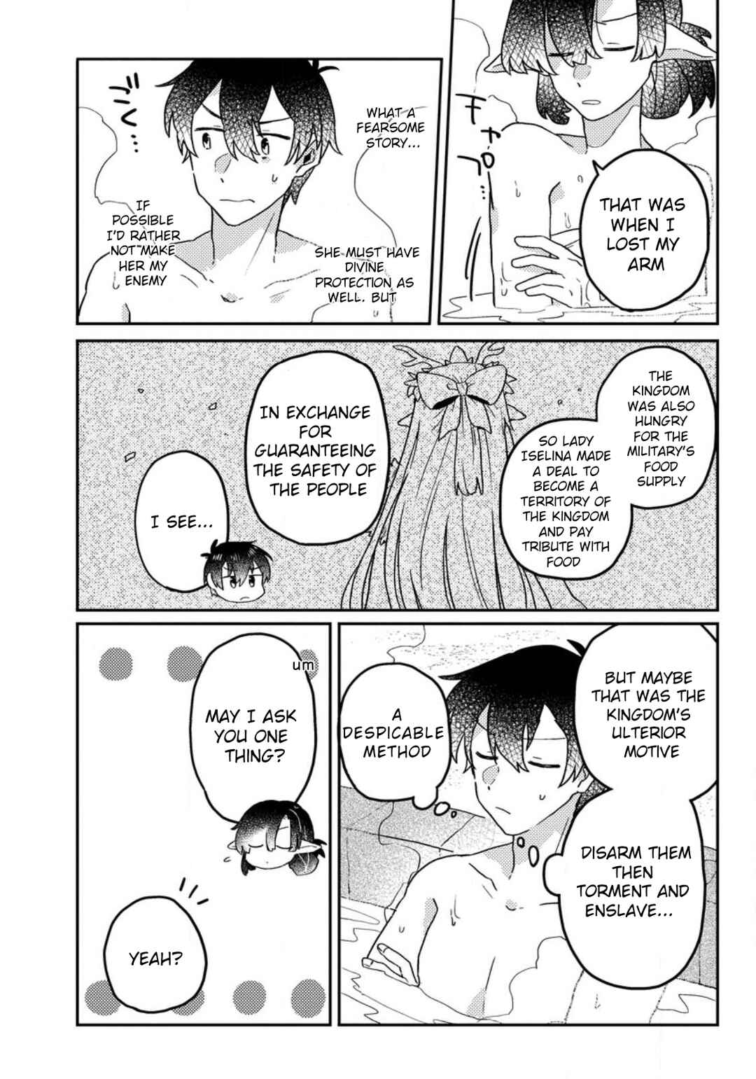 Kamigami no Kago de Seisan Kakumei ~Isekai no Katasumi de Mattari Slow Life Shi Tetara, Naze ka Tasaina Jinzai ga Atsumatte Saikyou Kokka ga Dekitemashita~ Chapter 7.3 - Page 4