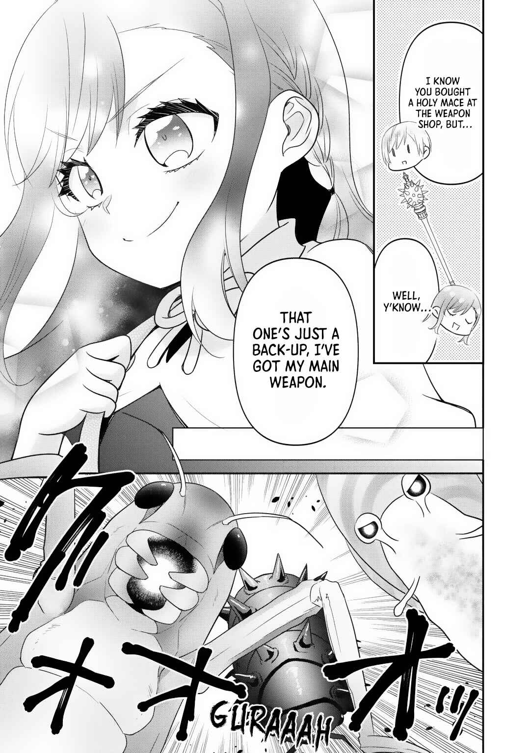 Tensei Youjo.: Shinjuu to Ouji to, Saikyou no Oji-san Youhei-dan no Naka de Ikiru Chapter 28 - Page 11
