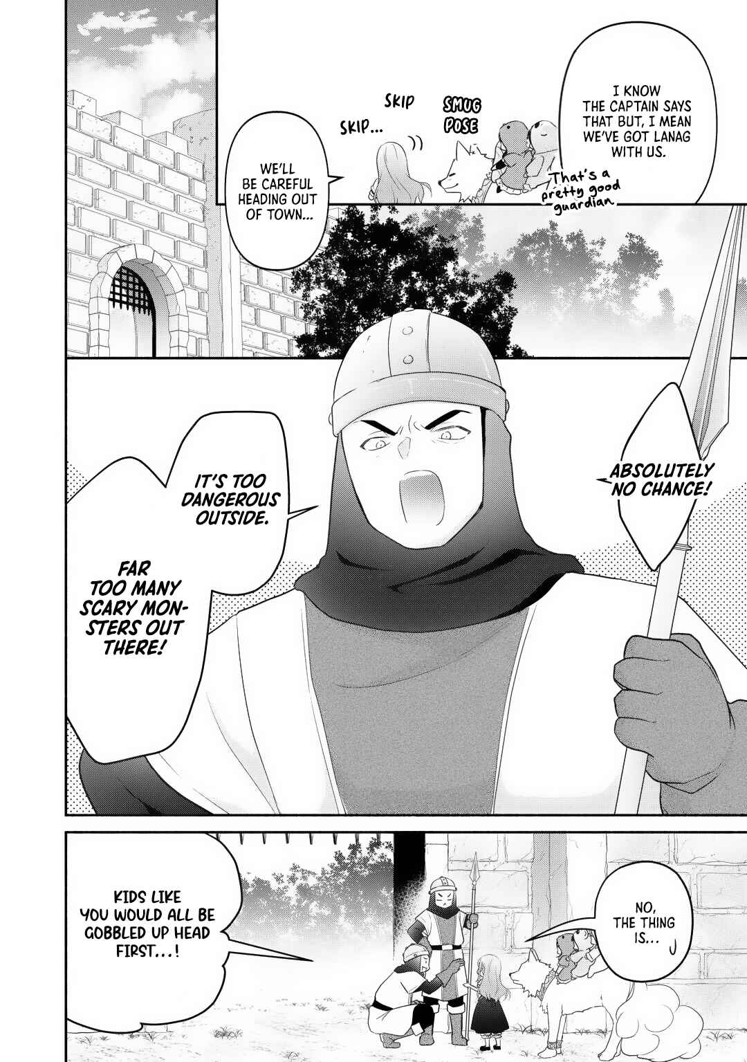 Tensei Youjo.: Shinjuu to Ouji to, Saikyou no Oji-san Youhei-dan no Naka de Ikiru Chapter 28 - Page 4