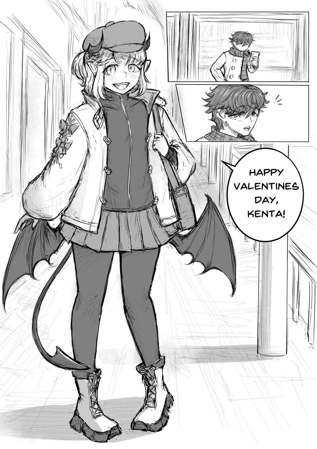 KANOIN: My Incubus (Girl)Friend Chapter 26.5 - Page 1