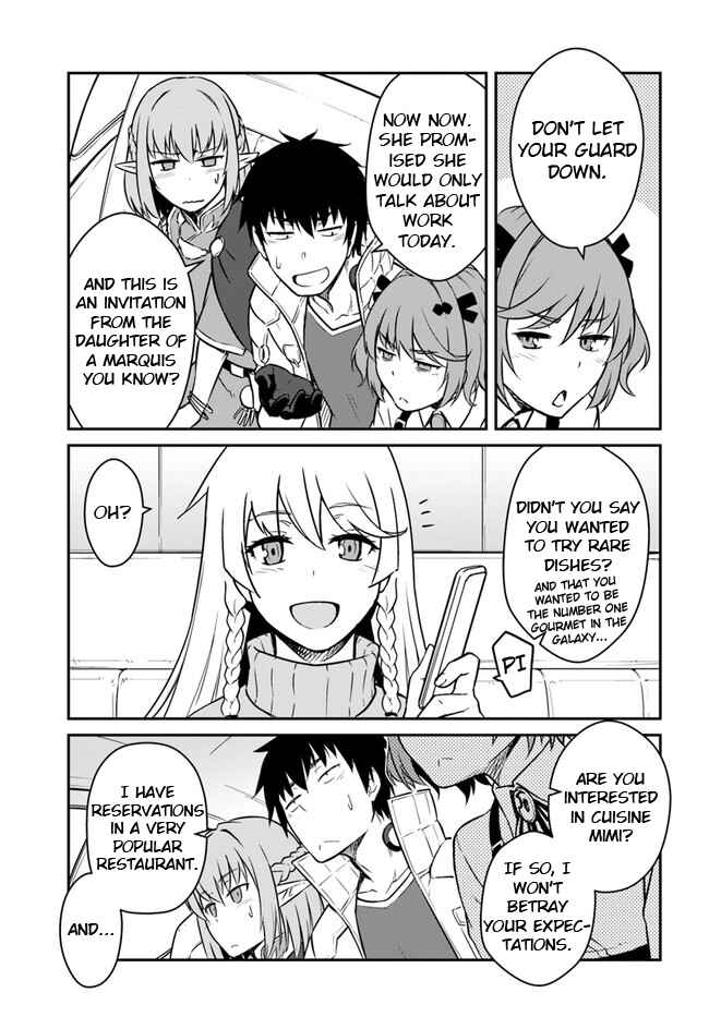Mezametara Saikyou Soubi to Uchuusen-mochi datta node, Ikkodate Mezashite Youhei to shite Jiyuu ni Ikitai Chapter 17.1 - Page 3