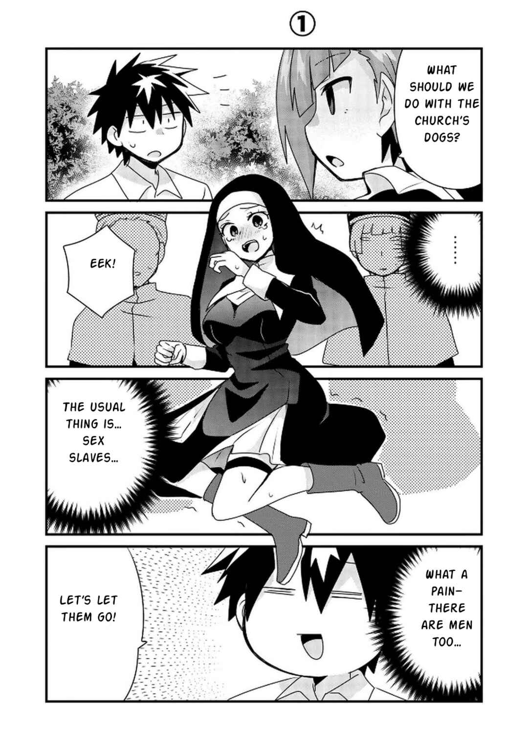 Choi Kuzu Shachiku no Isekai Harem Kenkokuki Chapter 12 - Page 33