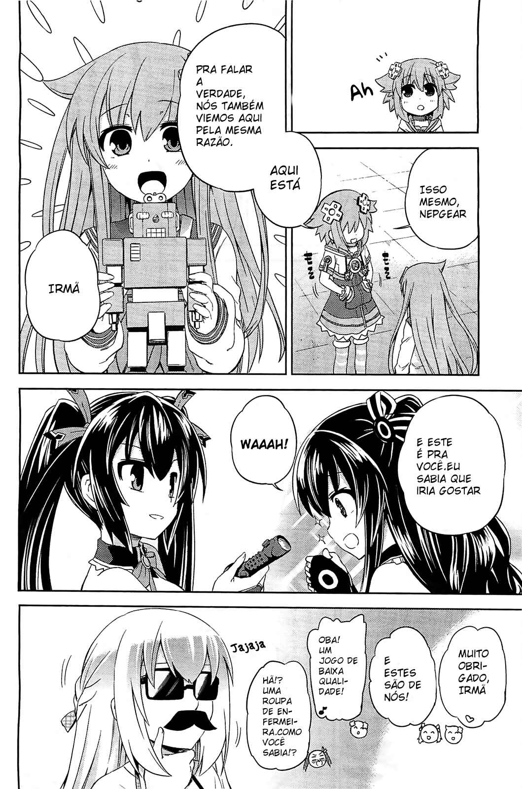 Choujigen Game Neptune: The Animation - Hello New World Chapter 6 - Page 18