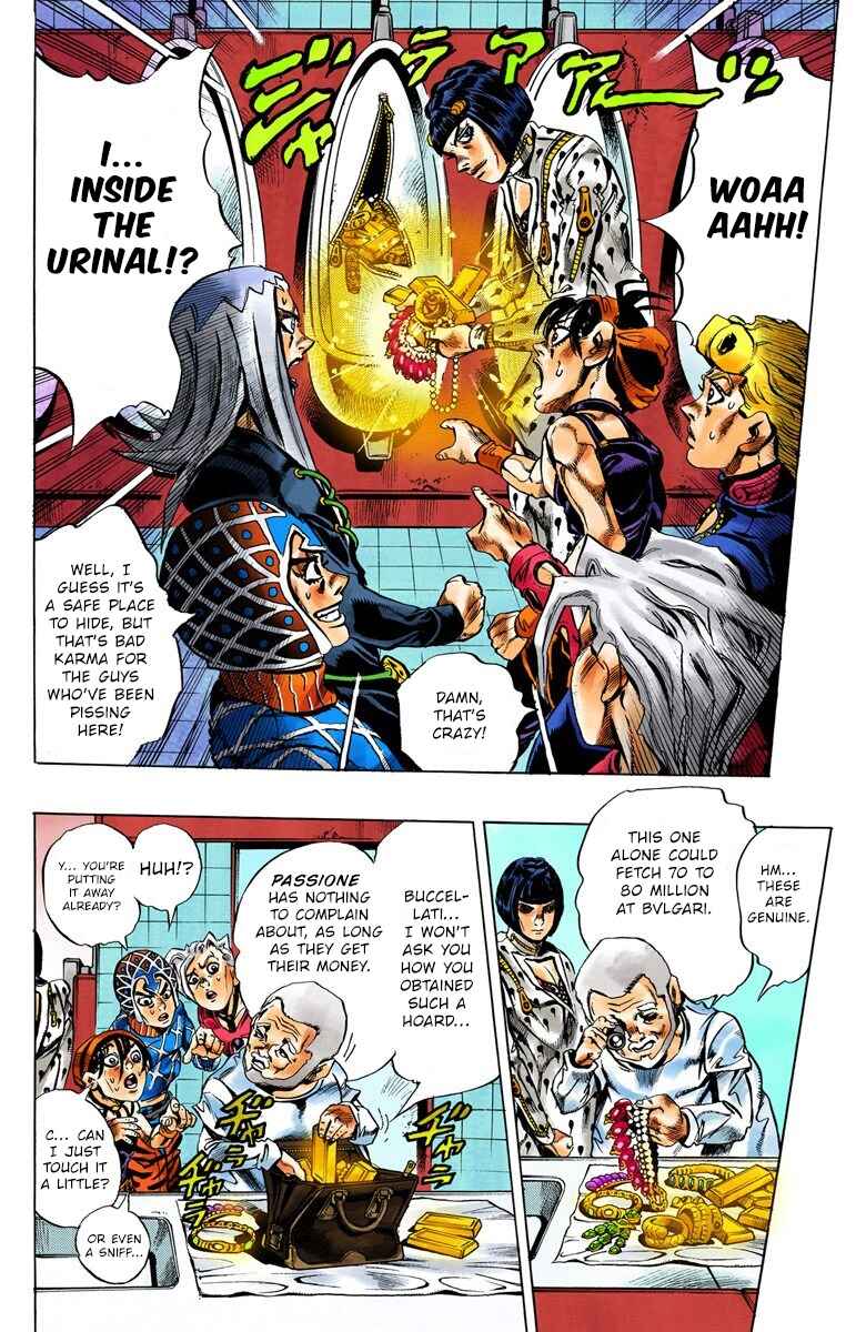 JoJo no Kimyou na Bouken: Part 5 - Ougon no Kaze Color-ban Chapter 29 - Page 15