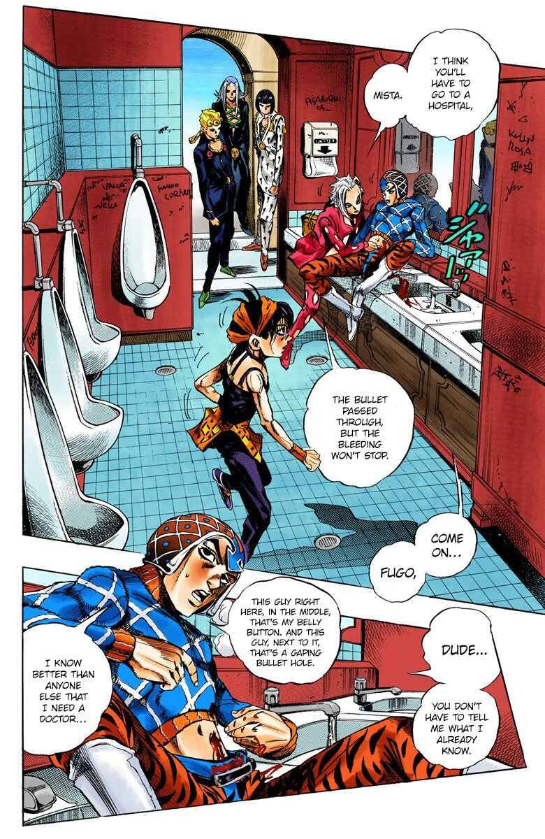 JoJo no Kimyou na Bouken: Part 5 - Ougon no Kaze Color-ban Chapter 29 - Page 3