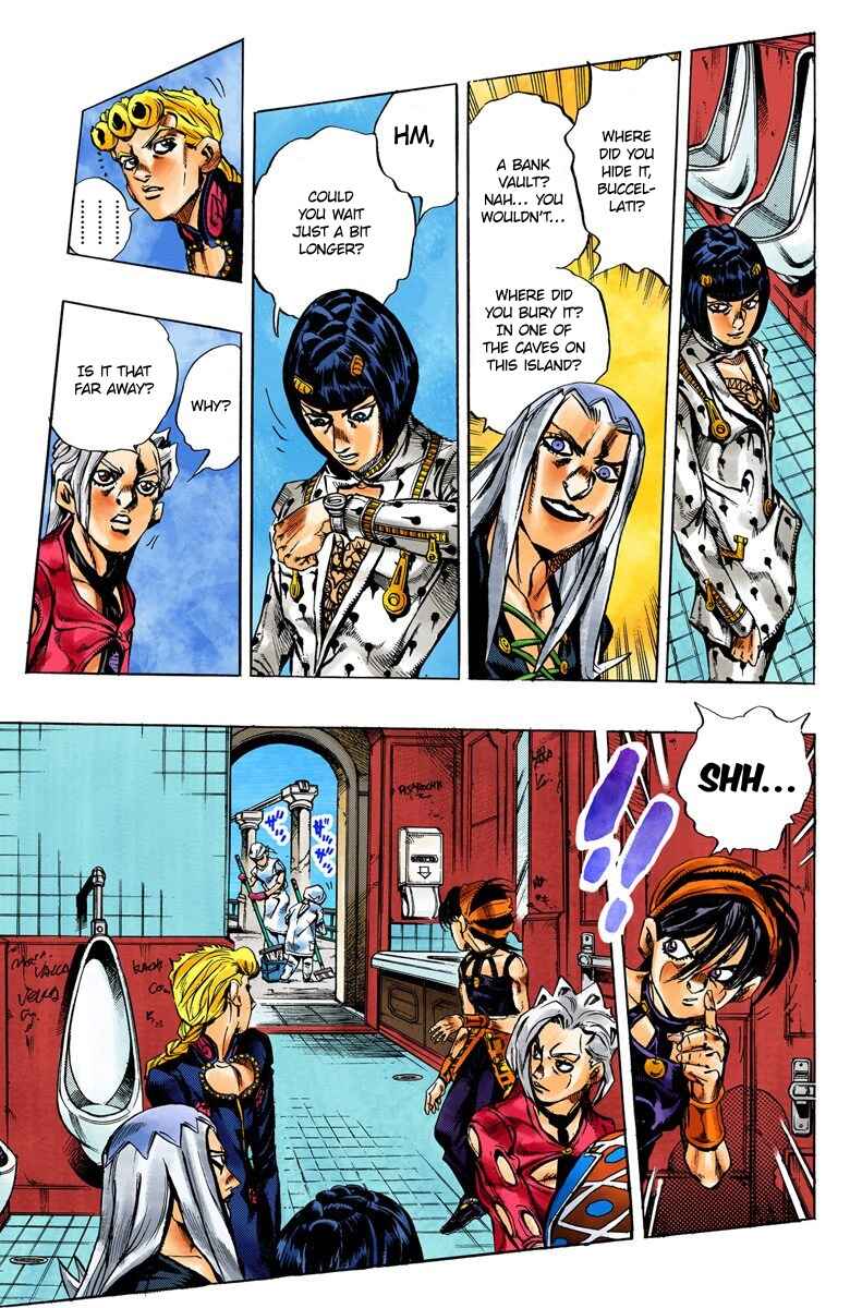 JoJo no Kimyou na Bouken: Part 5 - Ougon no Kaze Color-ban Chapter 29 - Page 6