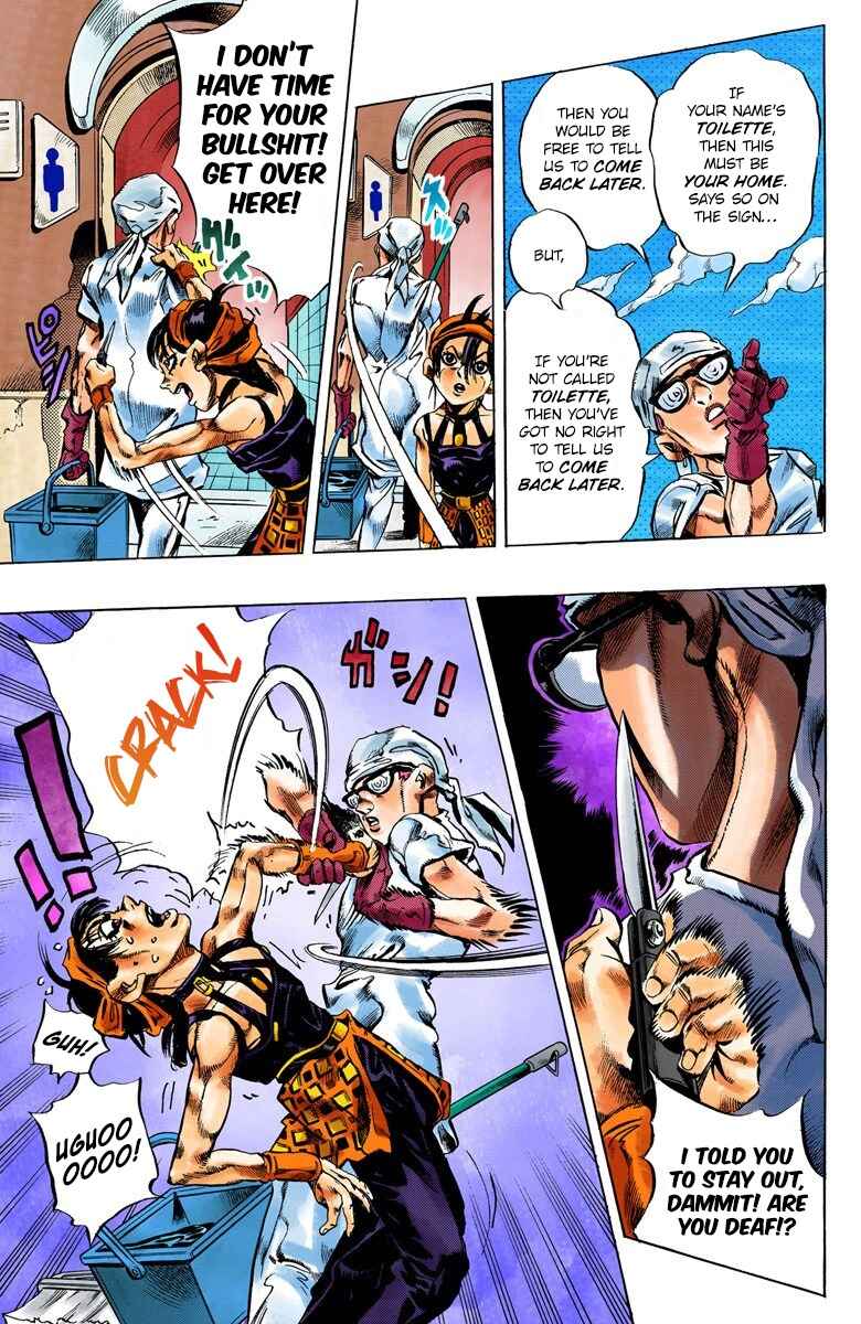 JoJo no Kimyou na Bouken: Part 5 - Ougon no Kaze Color-ban Chapter 29 - Page 8
