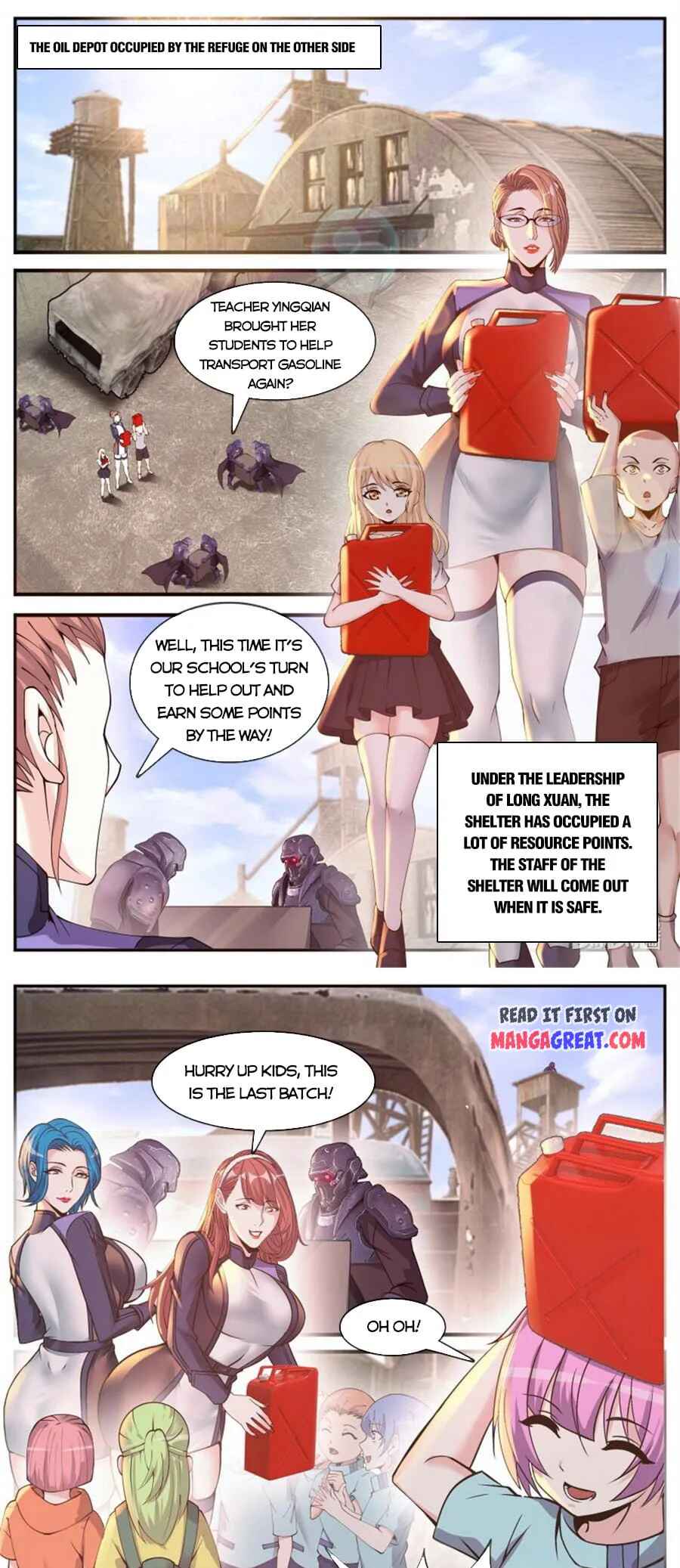 Xìtǒng Sòng Wǒ Bìnànsuǒ Chapter 214 - Page 5