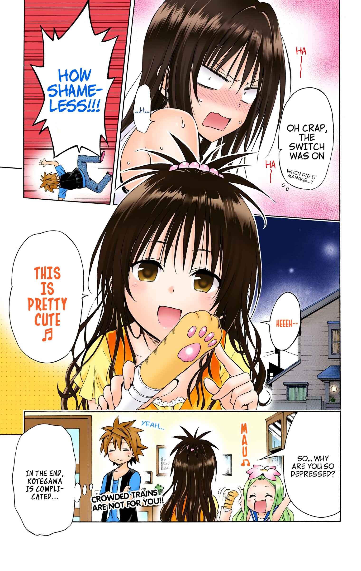 To Love Ru Darkness (Official Colored) Chapter 48.1 - Page 19