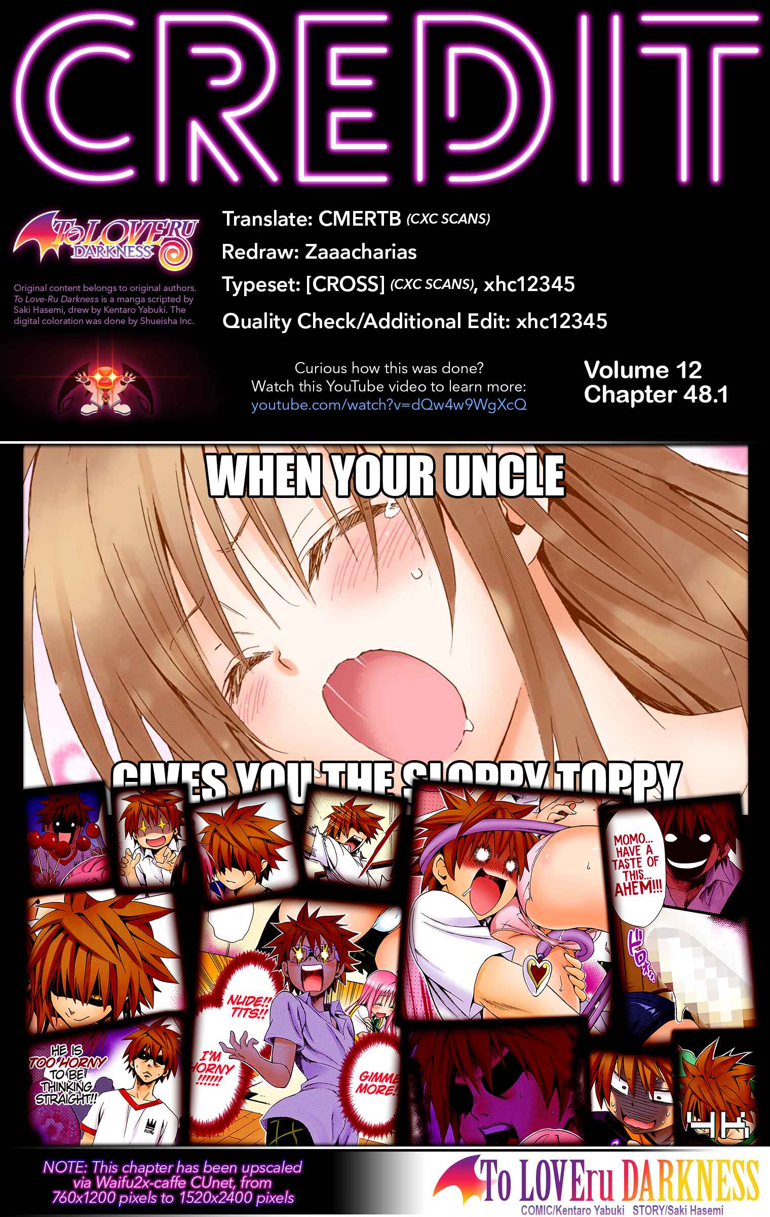 To Love Ru Darkness (Official Colored) Chapter 48.1 - Page 20