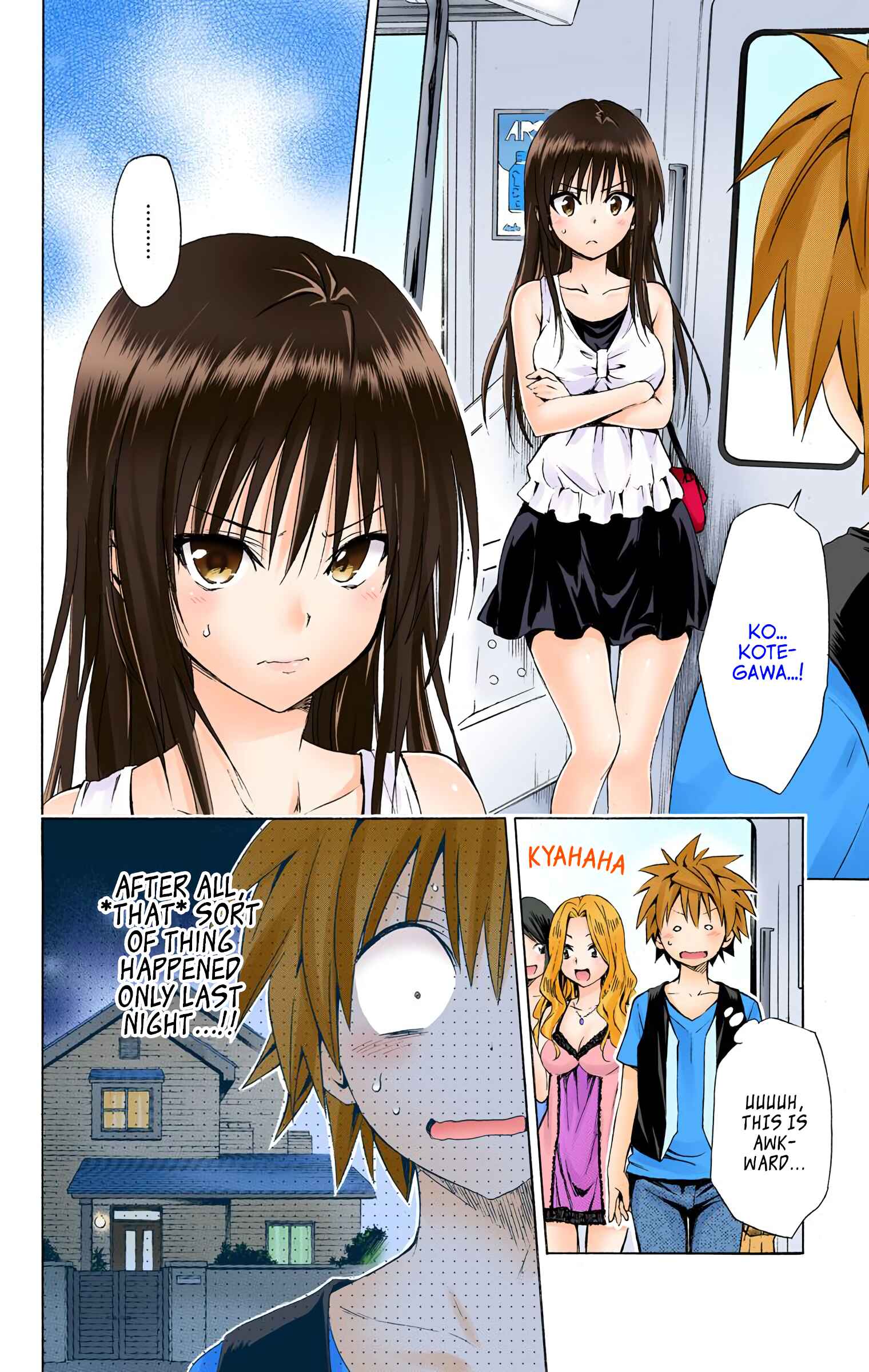 To Love Ru Darkness (Official Colored) Chapter 48.1 - Page 4