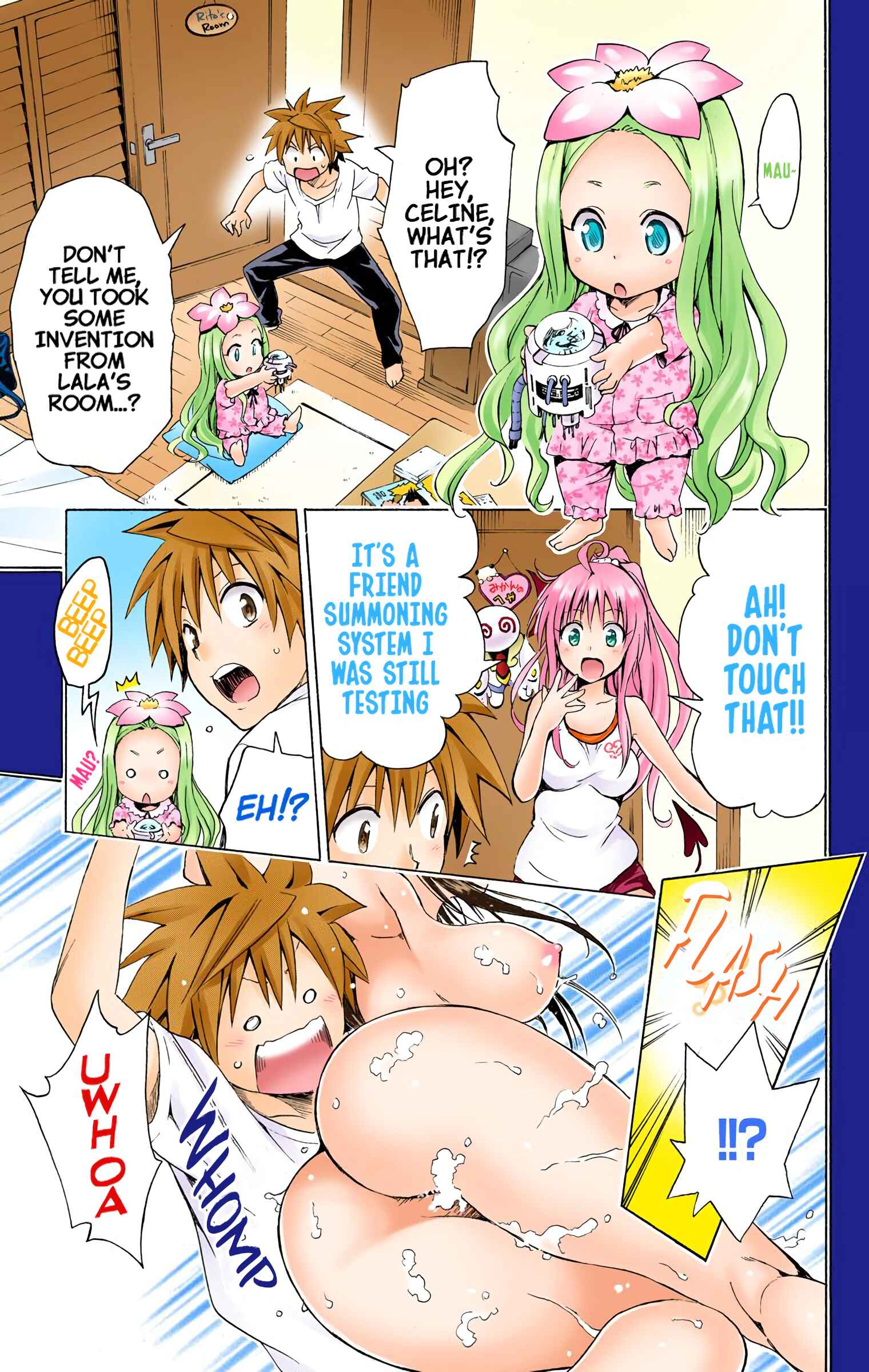 To Love Ru Darkness (Official Colored) Chapter 48.1 - Page 5
