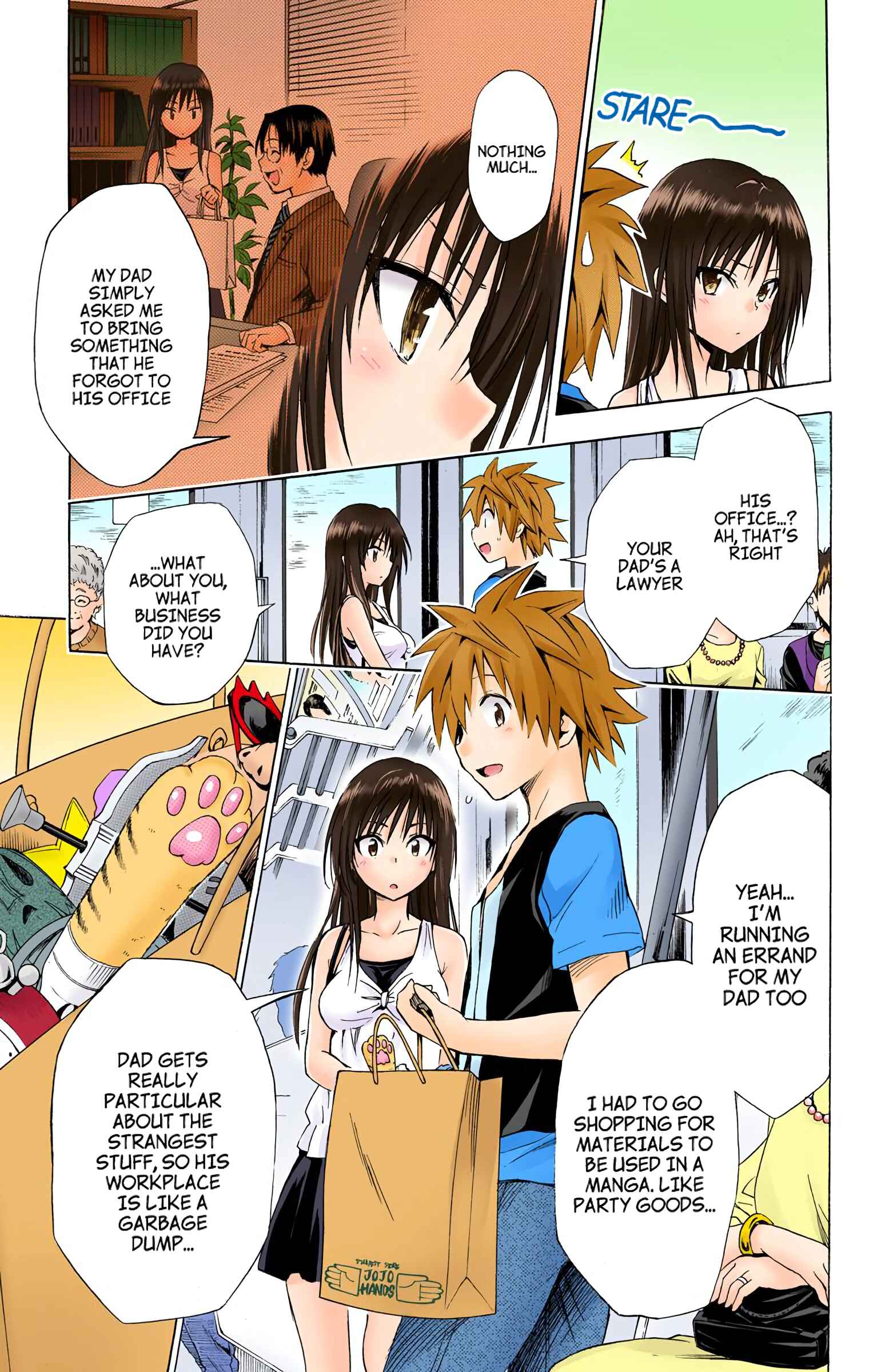 To Love Ru Darkness (Official Colored) Chapter 48.1 - Page 9